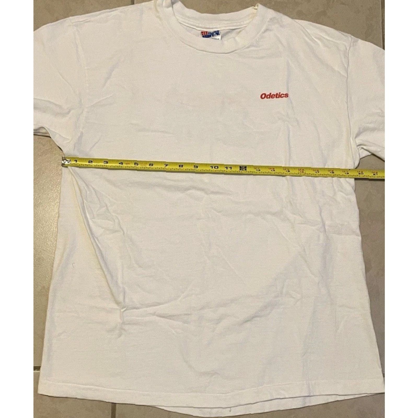 Apple VINTAGE Odetics Tech Shirt M White Cotton Short Sleeve Crew Neck Men's T-Shirt 90s 80s USA Microsoft Apple Size US M / EU 48-50 / 2 - 7 Thumbnail