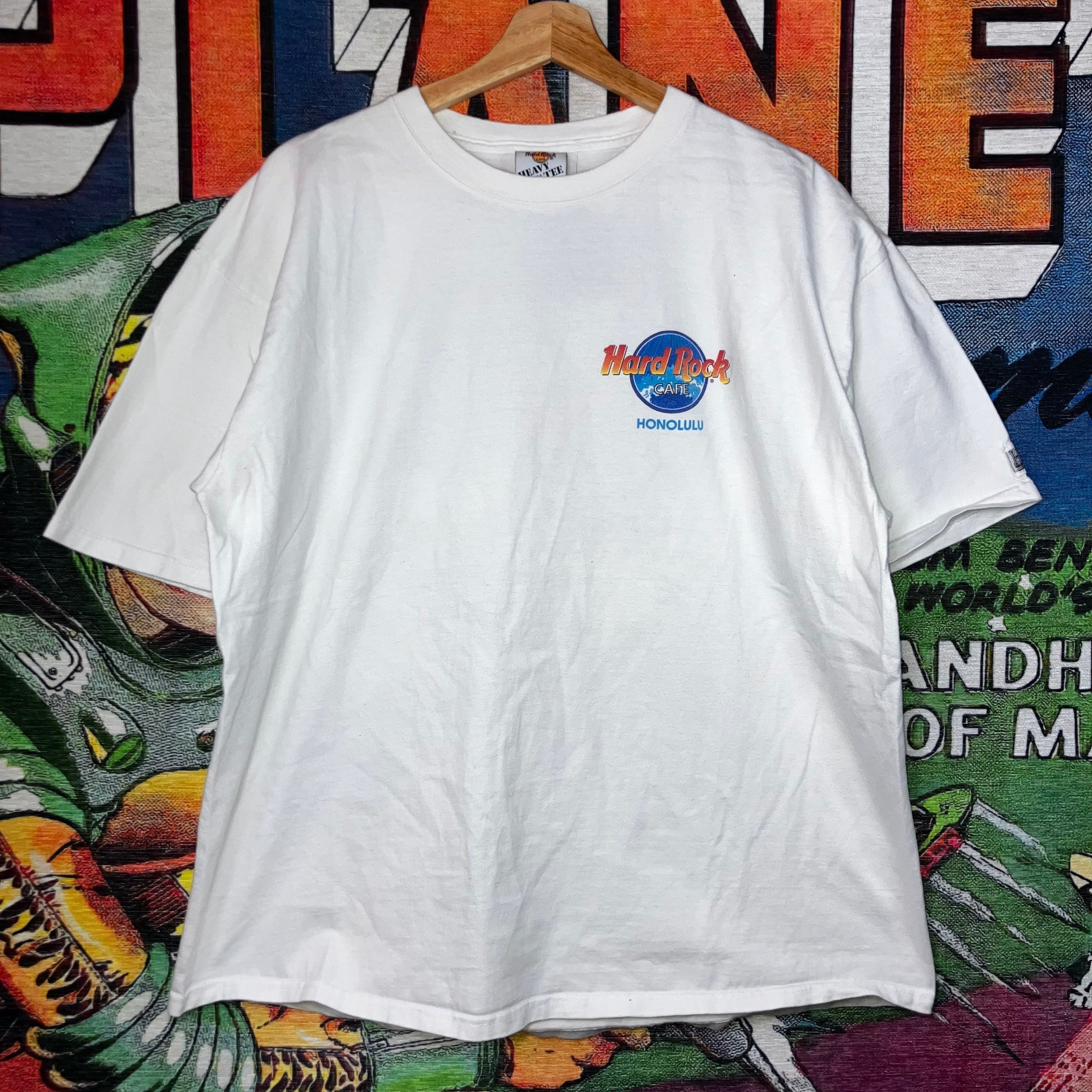 Hard Rock Cafe × Vintage Vintage 90s Hard Rock Honolulu Tee Size XL Size US XL / EU 56 / 4 - 1 Thumbnail
