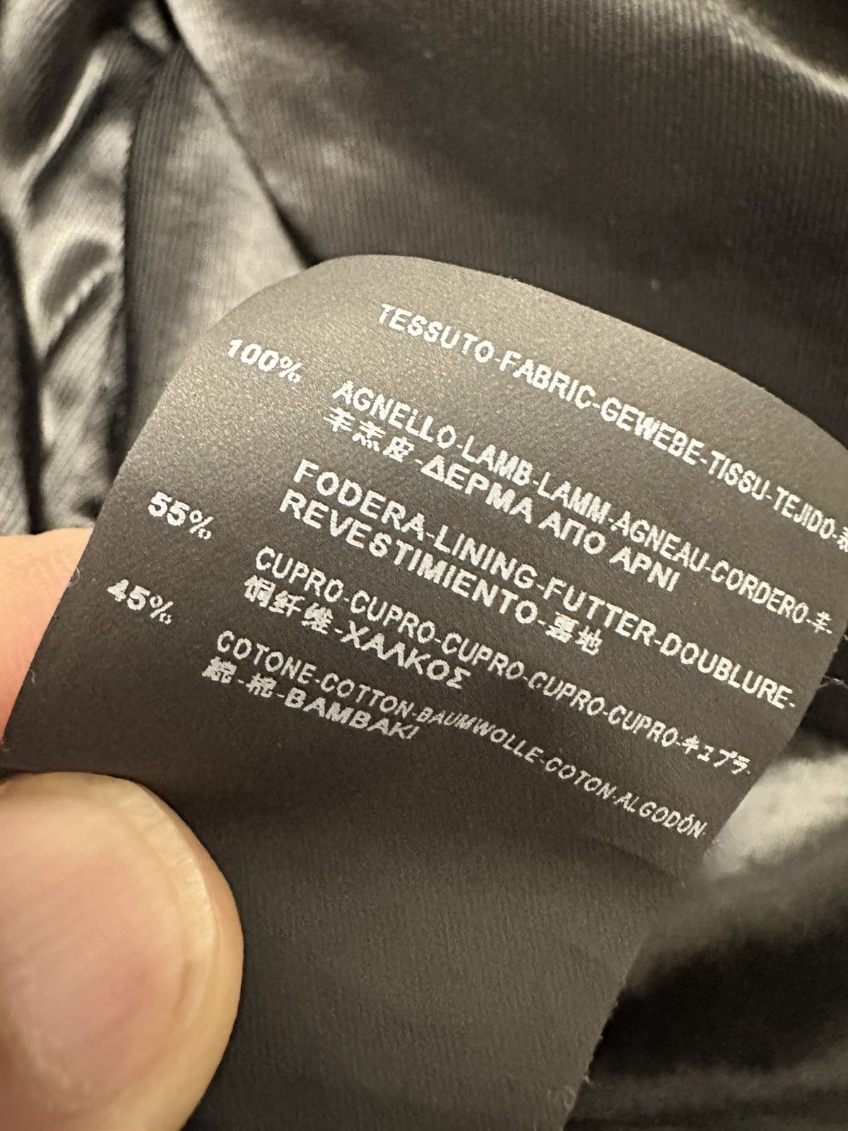 Saint Laurent Paris Saint laurent paris 2014 lamb leather jacket by Hedi Size US L / EU 52-54 / 3 - 9 Thumbnail
