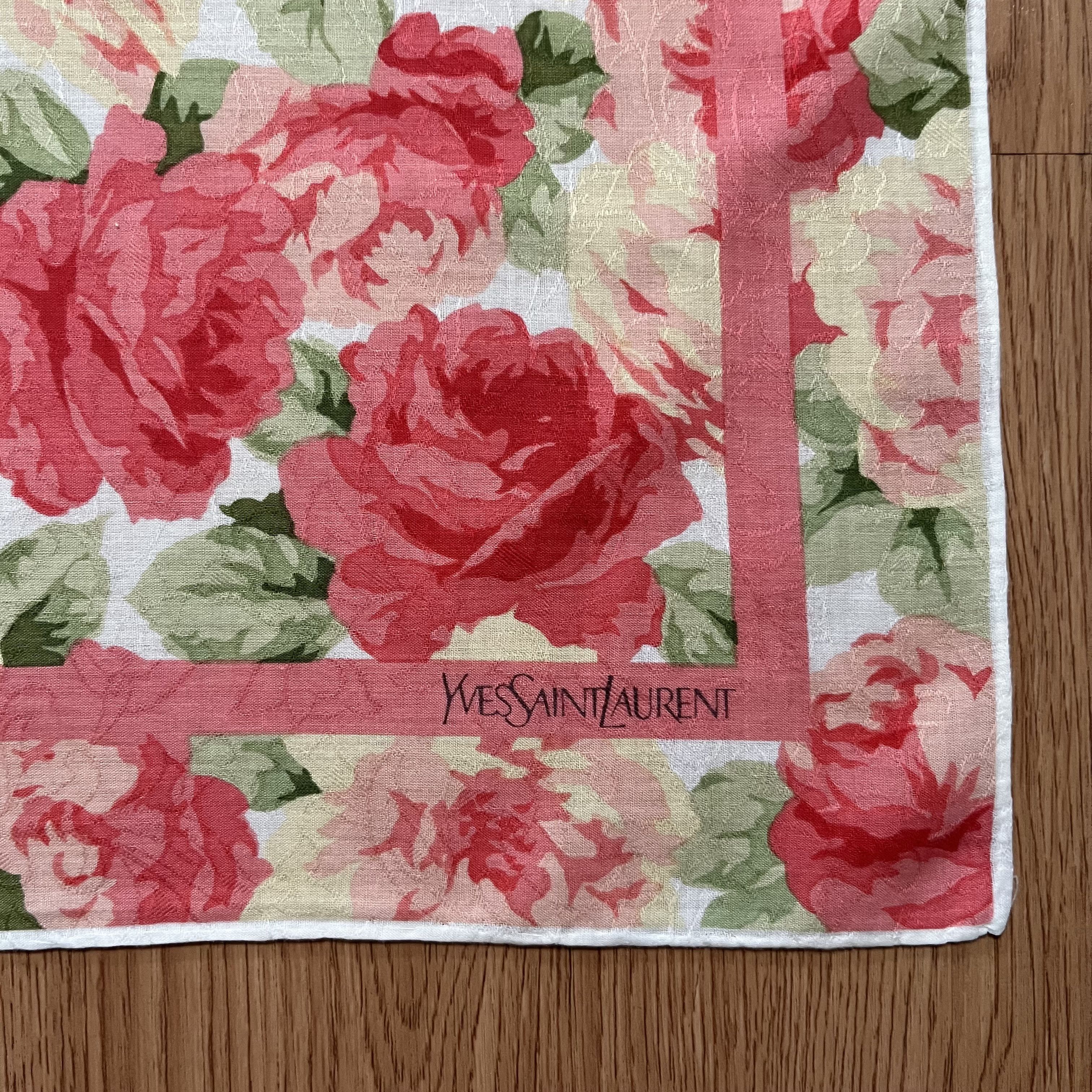 Yves Saint Laurent Vintage Yves Saint Laurent Handkerchief Size ONE SIZE - 2 Thumbnail