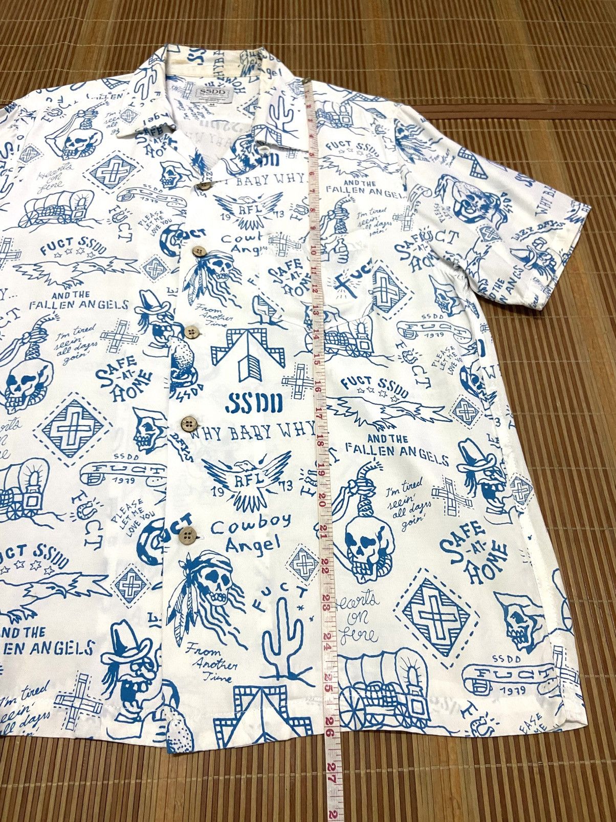 FUCT FUCT SSDD OVERPRINT SHIRT Size US M / EU 48-50 / 2 - 8 Thumbnail
