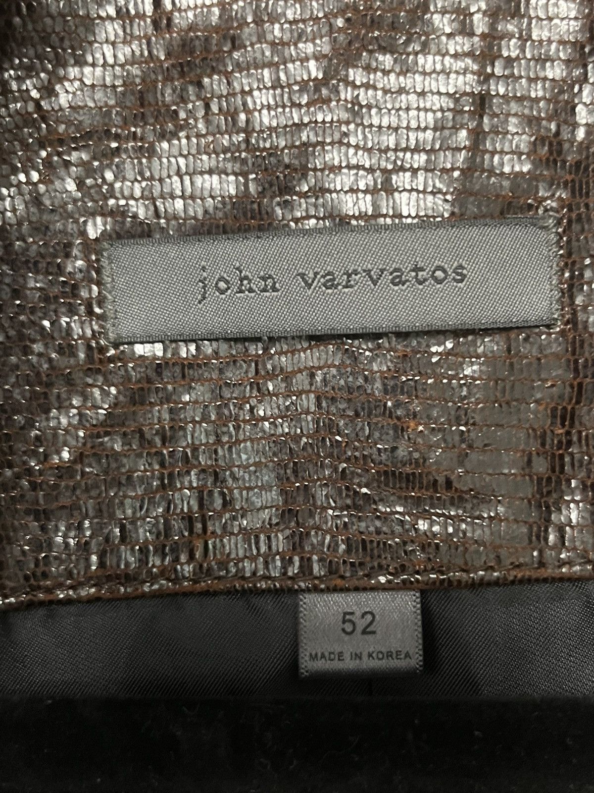 John Varvatos Fresno Button Front Jacket EU 52 USA 42 Size US L / EU 52-54 / 3 - 10 Thumbnail