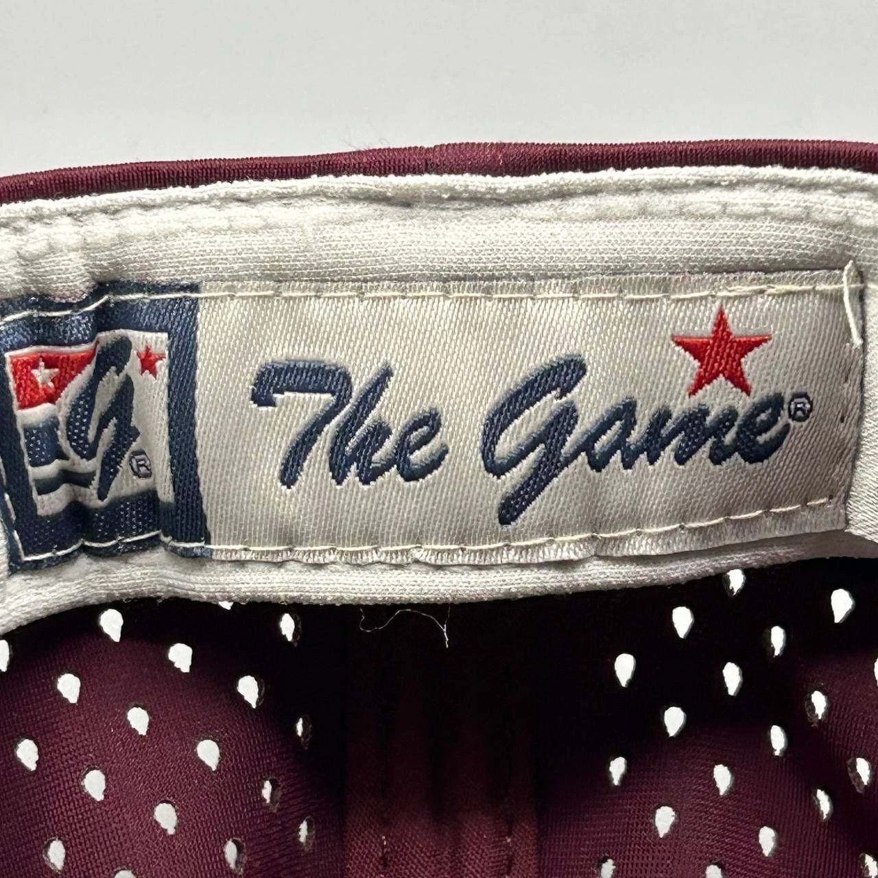 The Game Sedona Arizona Hat Men Red Embroidered The Game Snap Back Size ONE SIZE - 3 Thumbnail