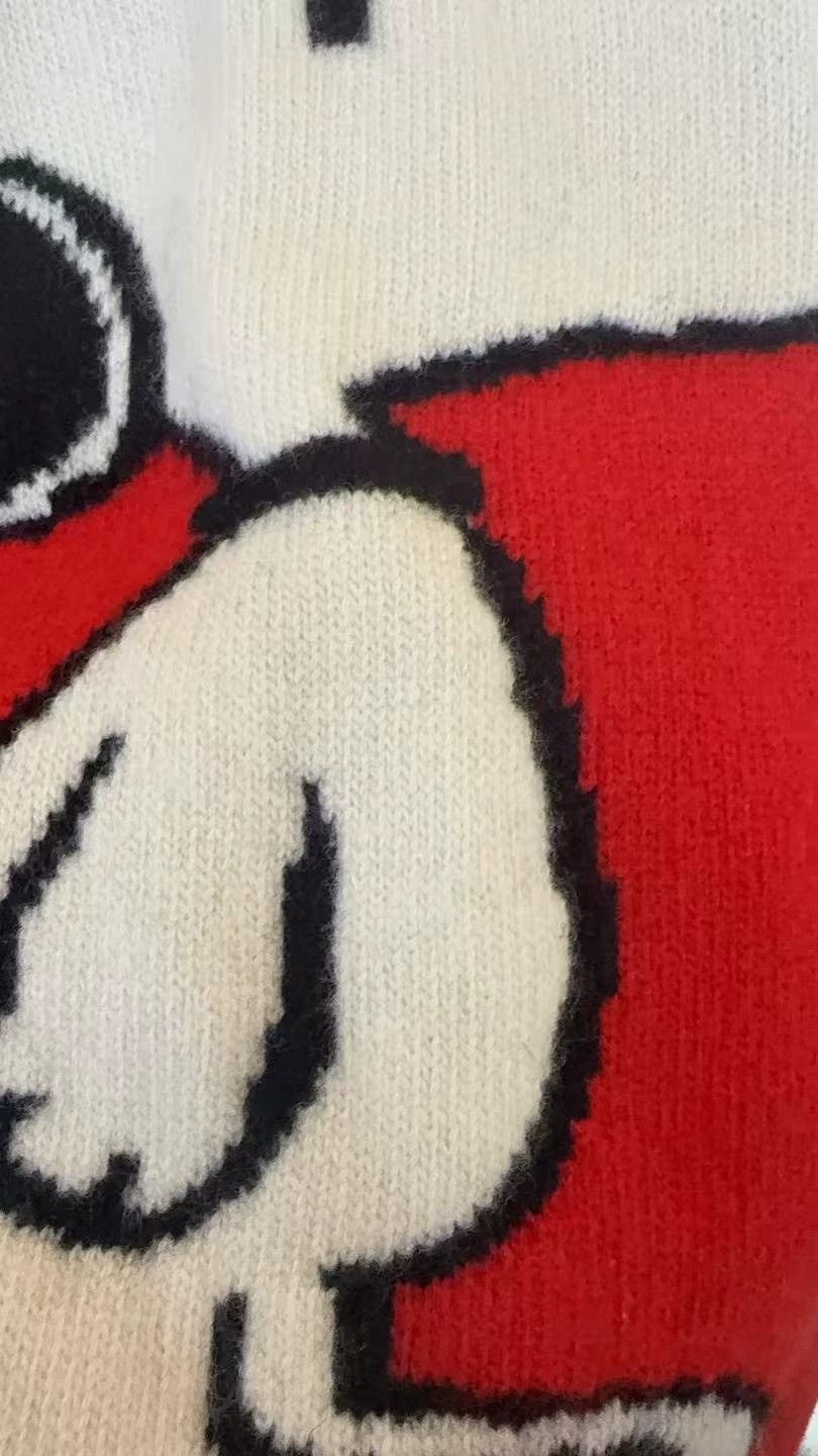 Gucci Gucci Snoopy long-sleeved sweater limited knitwear 2501-Nex Size US L / EU 52-54 / 3 - 12 Thumbnail