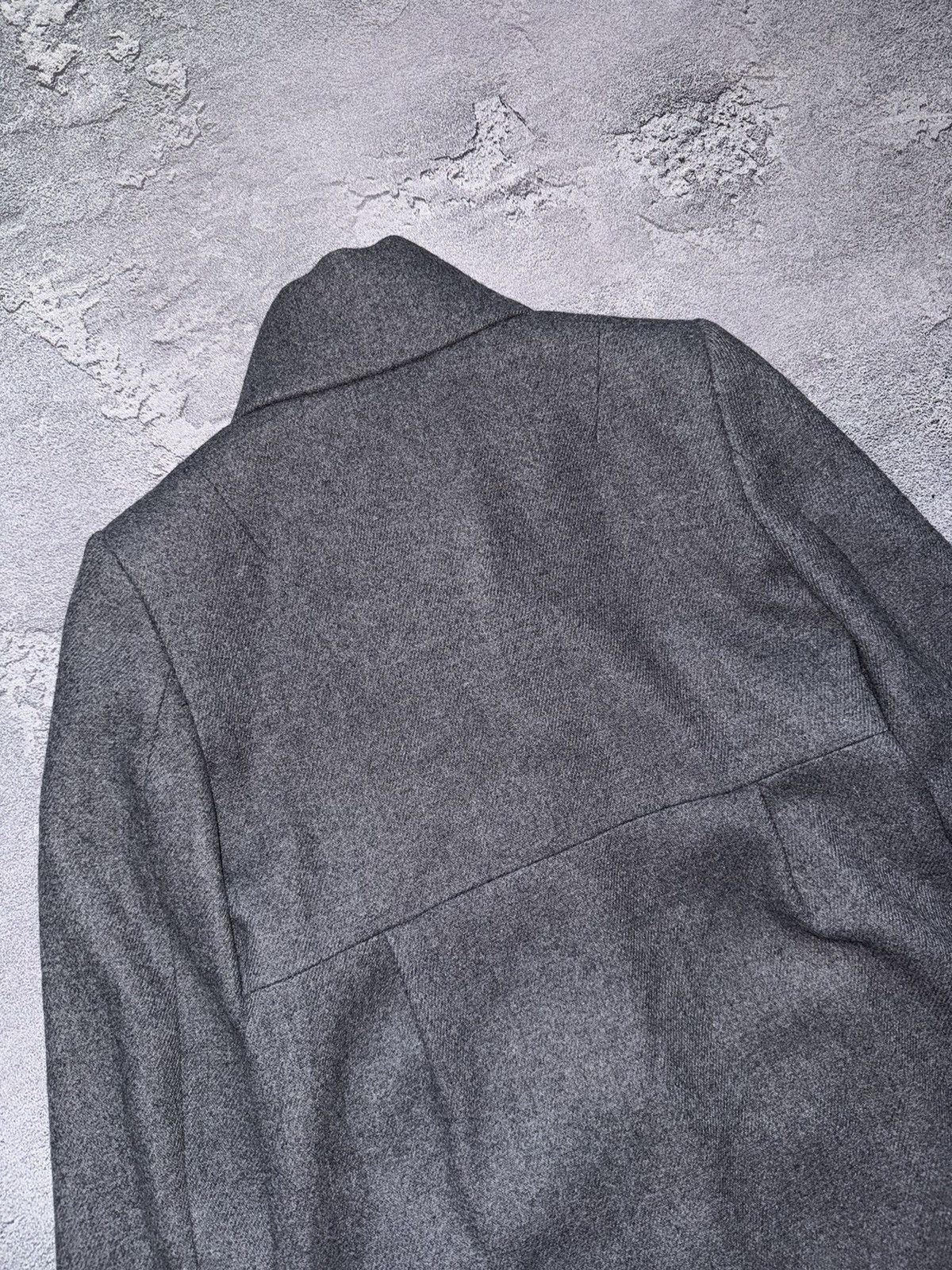 Designer × Fay Fay M wool clasp fastening coat long jacket Wmns Size M / US 6-8 / IT 42-44 - 17 Thumbnail