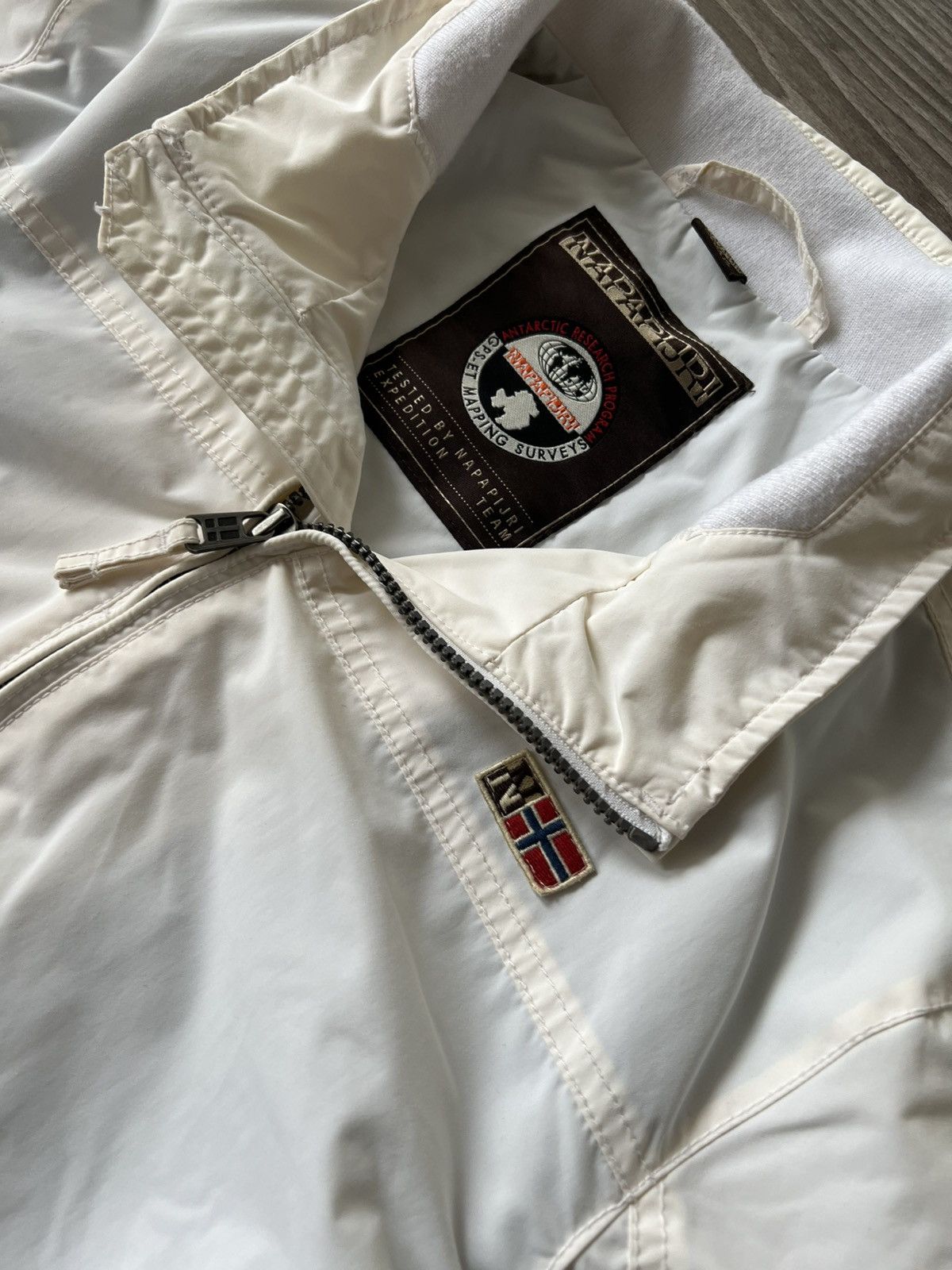 Napapijri Vintage Napapijri Gorpcore Expedition Geographic Jacket Size US S / EU 44-46 / 1 - 11 Thumbnail