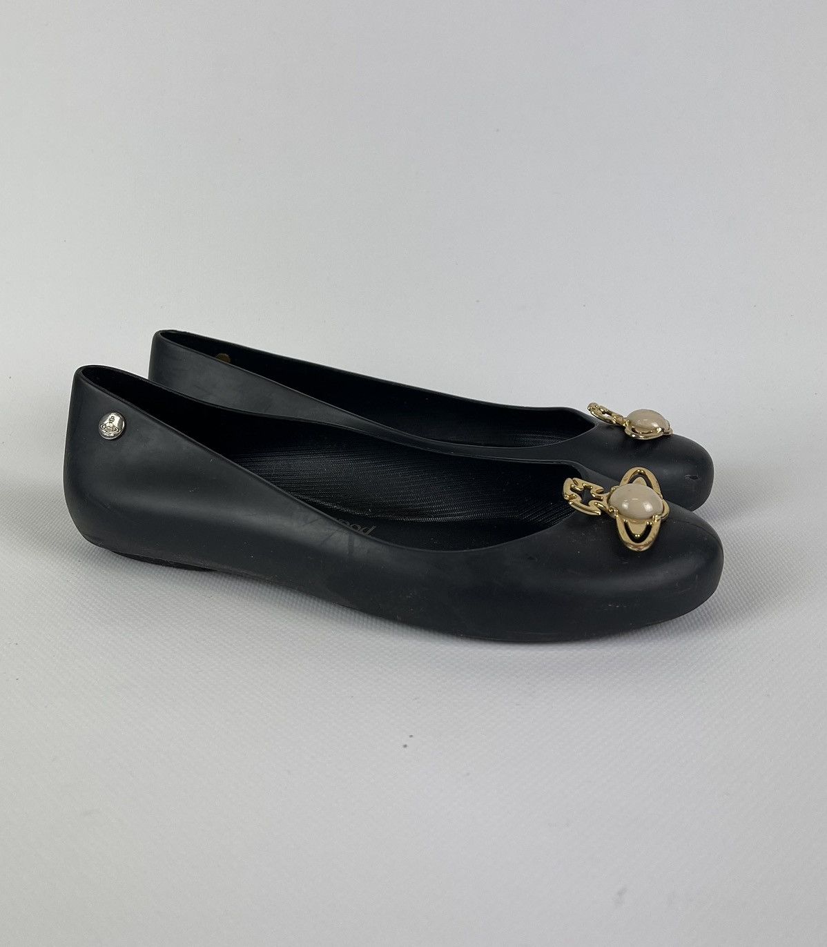 Vivienne Westwood Vivienne Westwood Anglomania Melissa Ballet Shoes Black 22cm Size US 5 / IT 35 - 1 Thumbnail