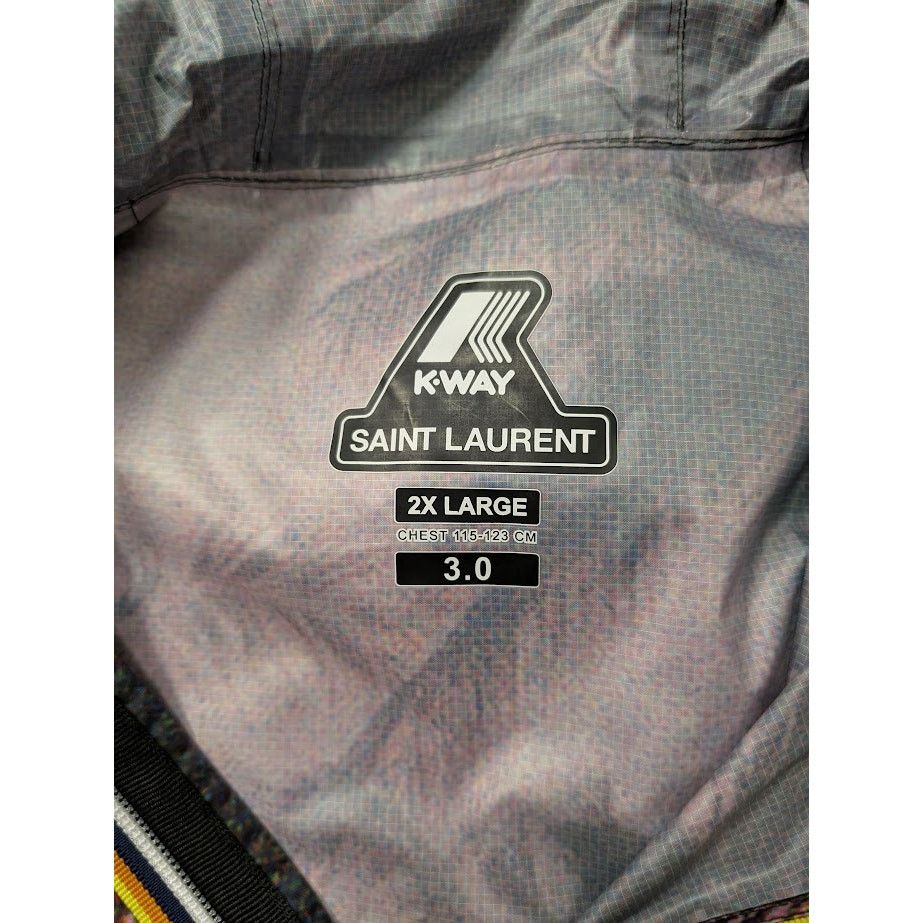Saint Laurent Paris o1rshd1 Zip Hoodies in Multicolor Size US XXL / EU 58 / 5 - 15 Thumbnail