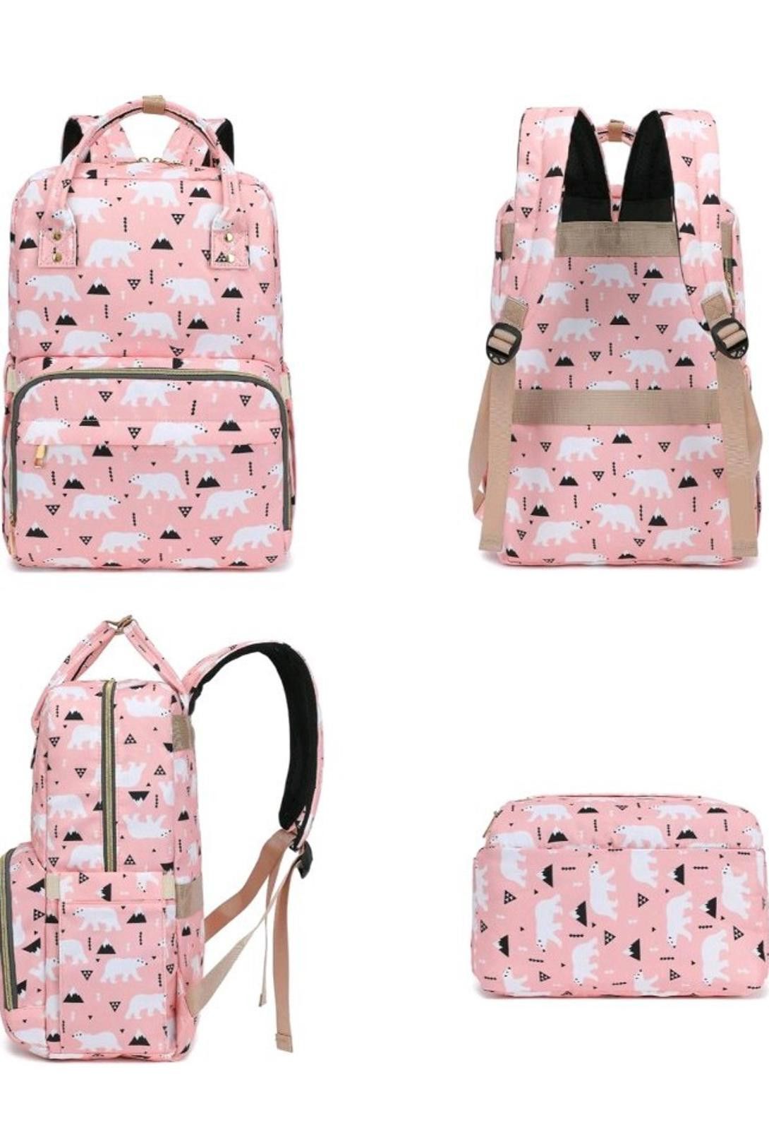 Other Polar Bear Laptop Backpack 15.6 Inc Laptop Backpack (Pink) Size ONE SIZE - 6 Thumbnail