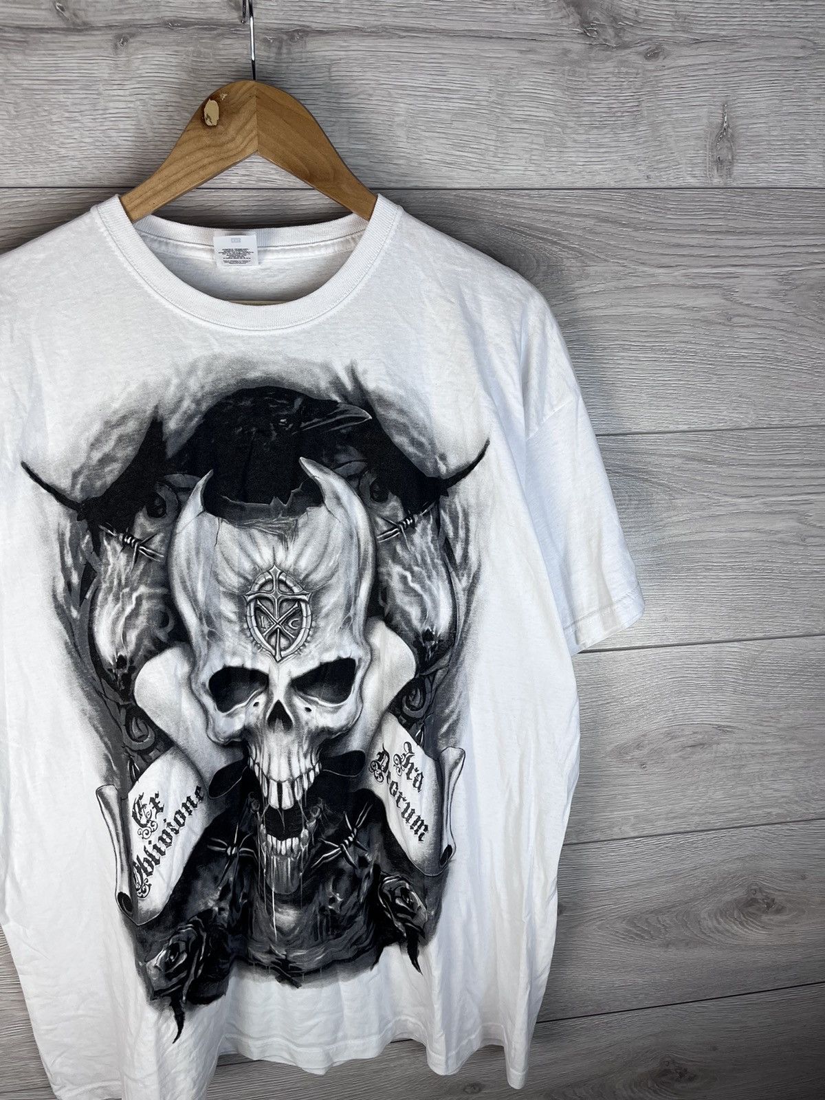 Other Men’s rock T-shirt bai logo scull size Xxl y2k Size US XXL / EU 58 / 5 - 3 Thumbnail