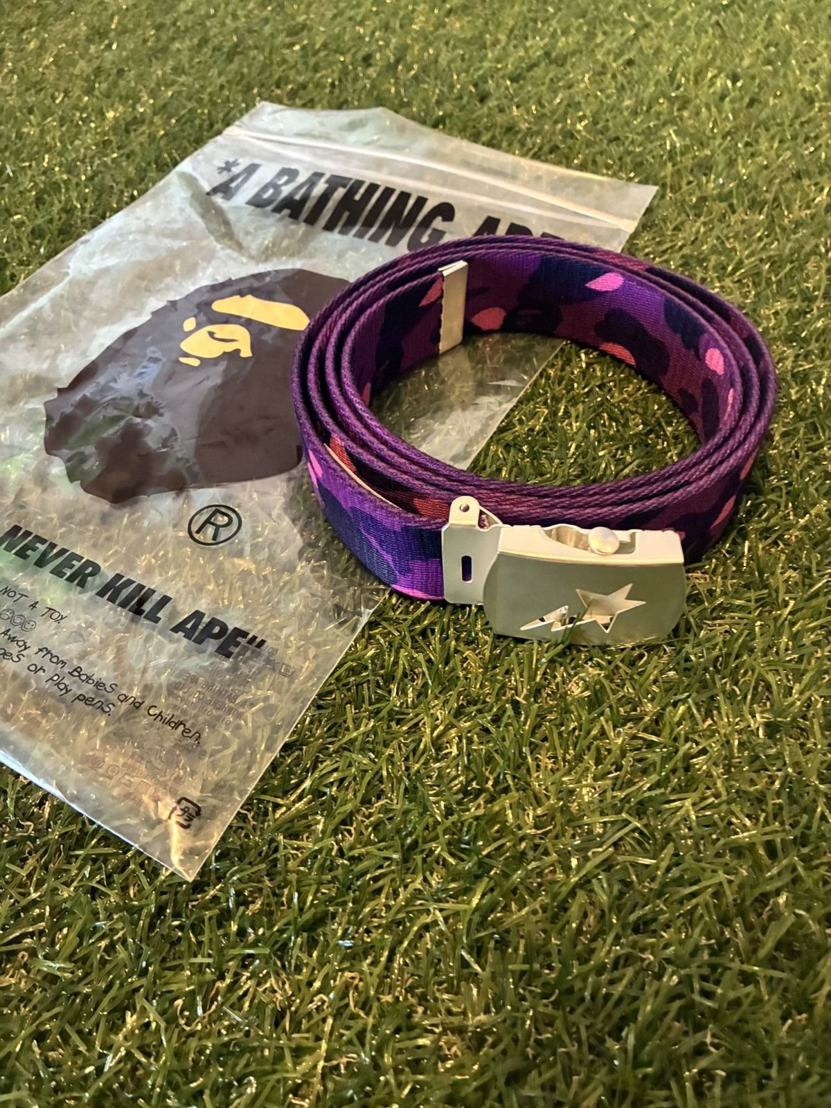Bape Bape Color Camo Sta Gi Belt Size ONE SIZE - 1 Thumbnail