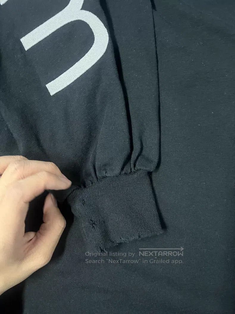 Balenciaga Balenciaga Kirin arm website logo long sleeve hoodie Size US L / EU 52-54 / 3 - 6 Thumbnail
