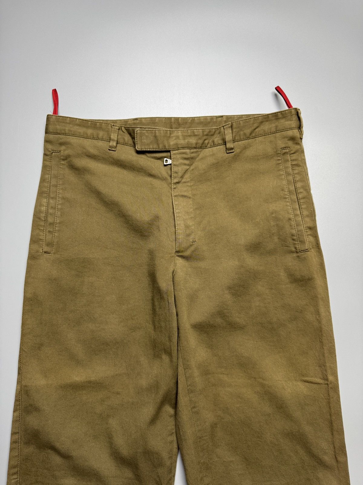 Prada Prada - Vintage Velcro Red Tab AW/2001 Brown - Pants Size US 30 / EU 46 - 4 Thumbnail