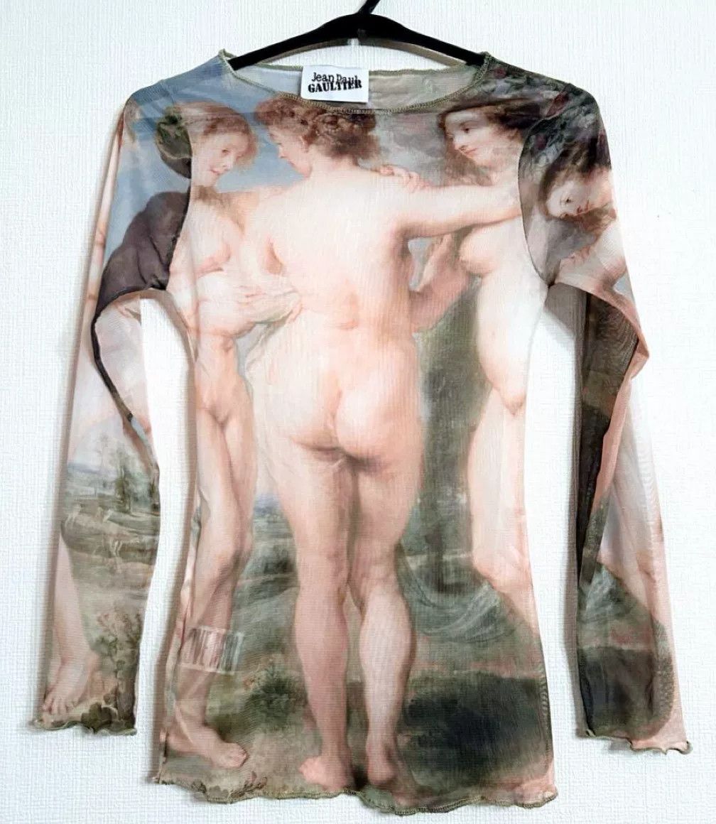 Jean Paul Gaultier Jean Paul Gaultier Long Sleeve Top Size M / US 6-8 / IT 42-44 - 1 Thumbnail