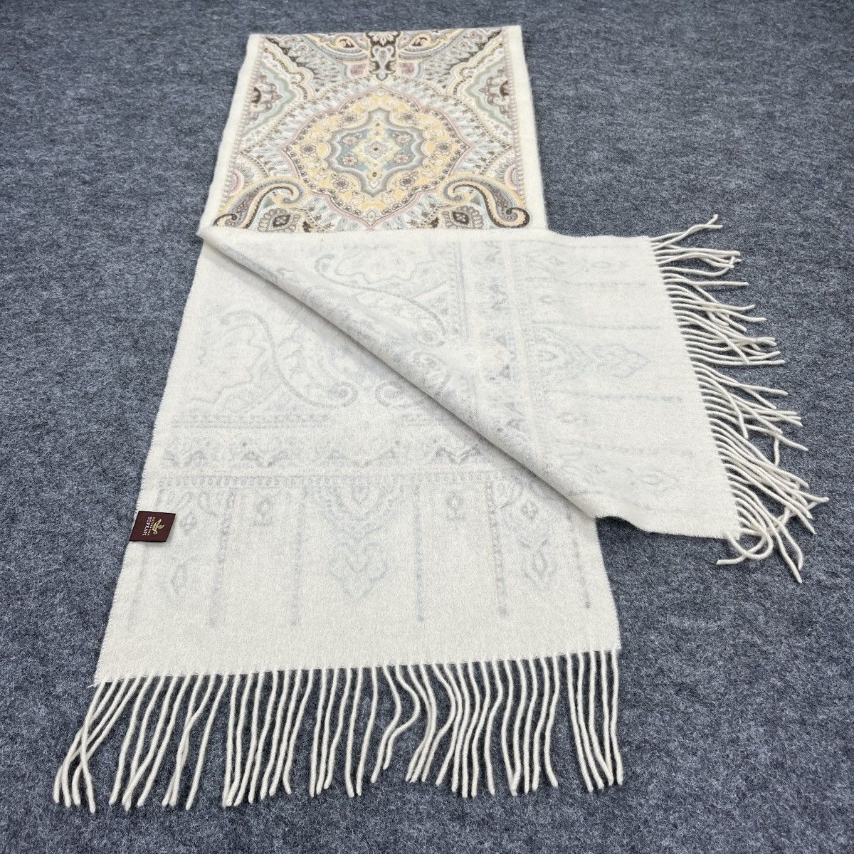 Vintage Top Kapi Paisley Scarf Muffler Neckwear T910 Size ONE SIZE - 3 Thumbnail