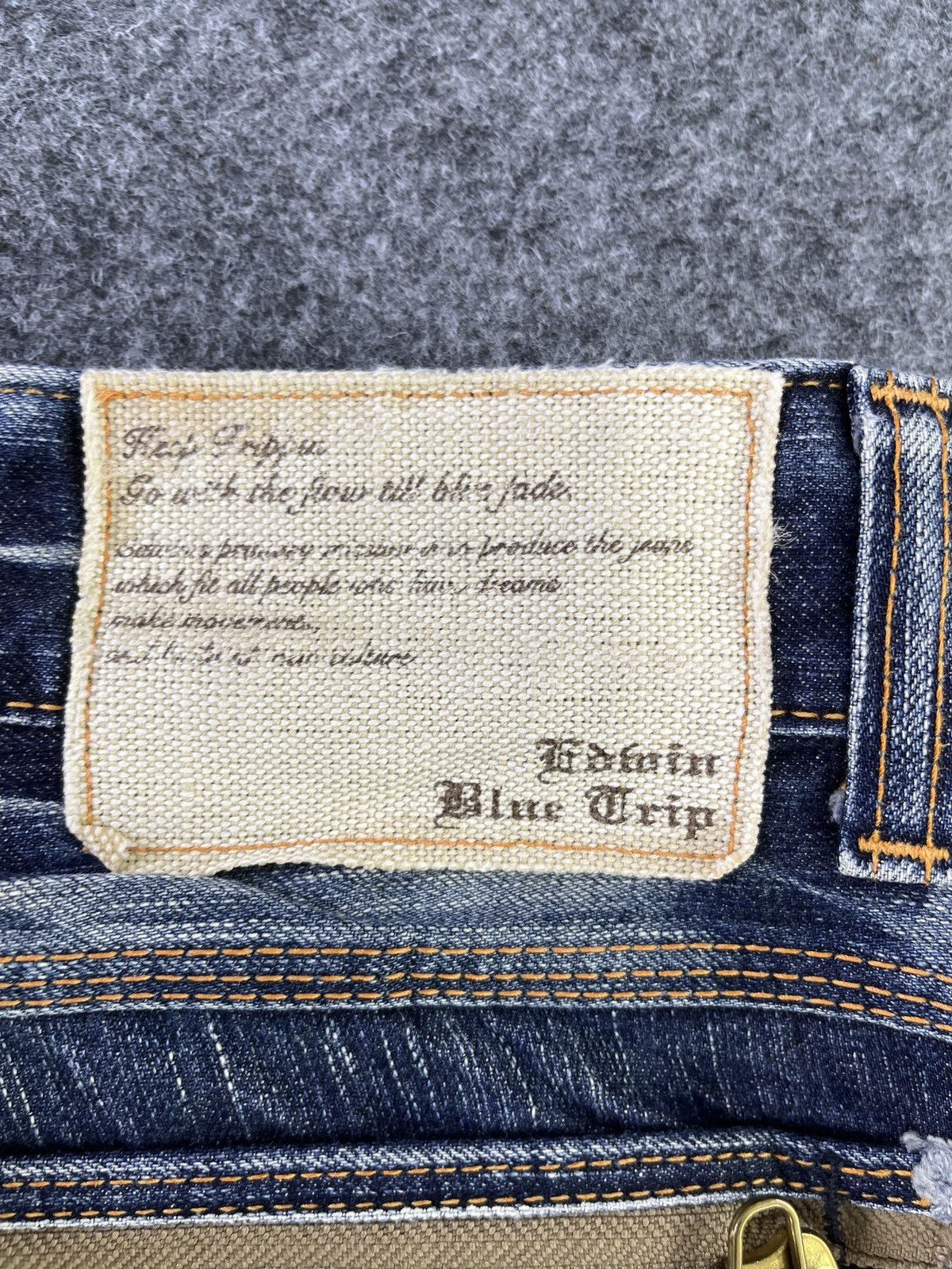 Edwin Edwin Blue Trip Faded Jeans - J960 Size US 34 / EU 50 - 15 Thumbnail