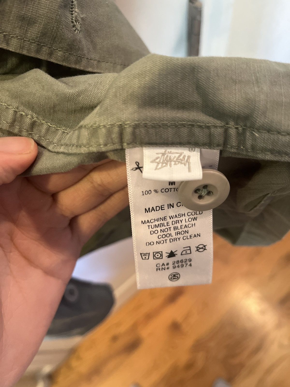 Stussy Stussy Hold di medz military shirt Size US M / EU 48-50 / 2 - 3 Thumbnail