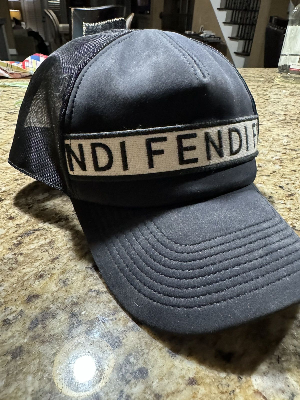 Fendi Fendi Velcro Hat OS Size ONE SIZE - 1 Thumbnail