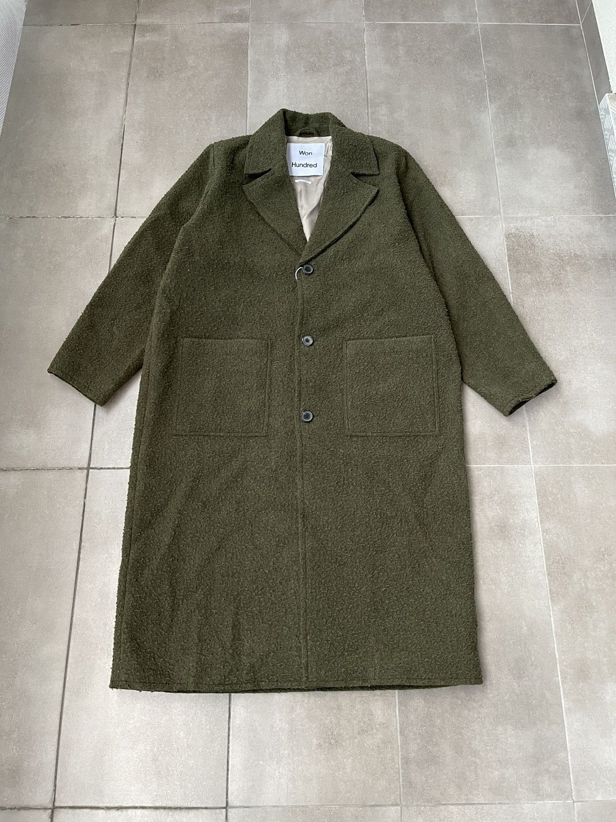 Won Hundred !DS! SS22 Won Hundred New York Dark Green Coat Size XL / US 12-14 / IT 48-50 - 10 Thumbnail