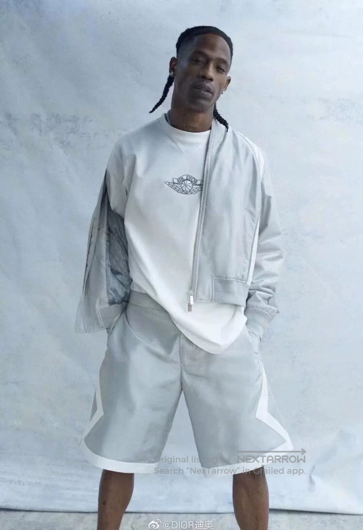 Dior Dior x Air Jordan Embroidered Logo Jacket. Size US M / EU 48-50 / 2 - 8 Thumbnail