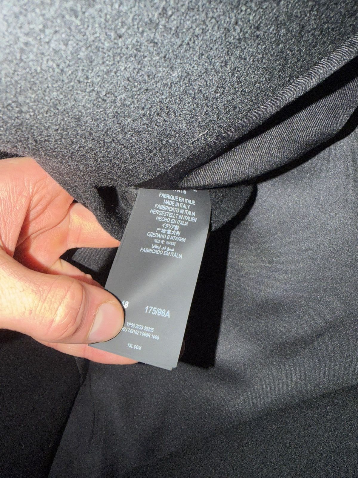 Saint Laurent Paris $9.6K VALUE Oversized Wool Coat Size US M / EU 48-50 / 2 - 7 Thumbnail