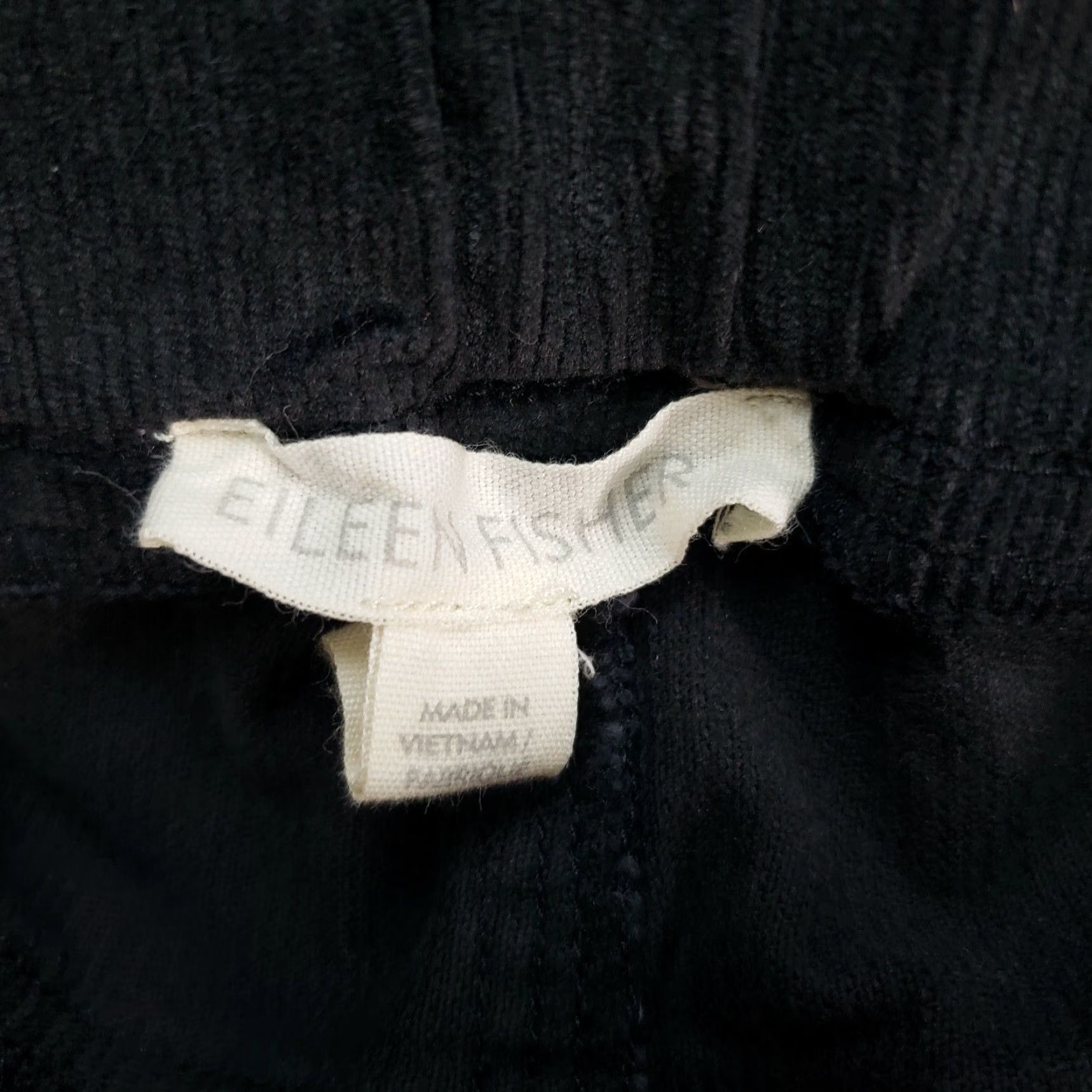 Eileen Fisher Eileen Fisher Womens Pants Skinny Corduroy 2XS Gray Mid Rise Pull On Size 24" / US 00 / IT 34 - 6 Thumbnail
