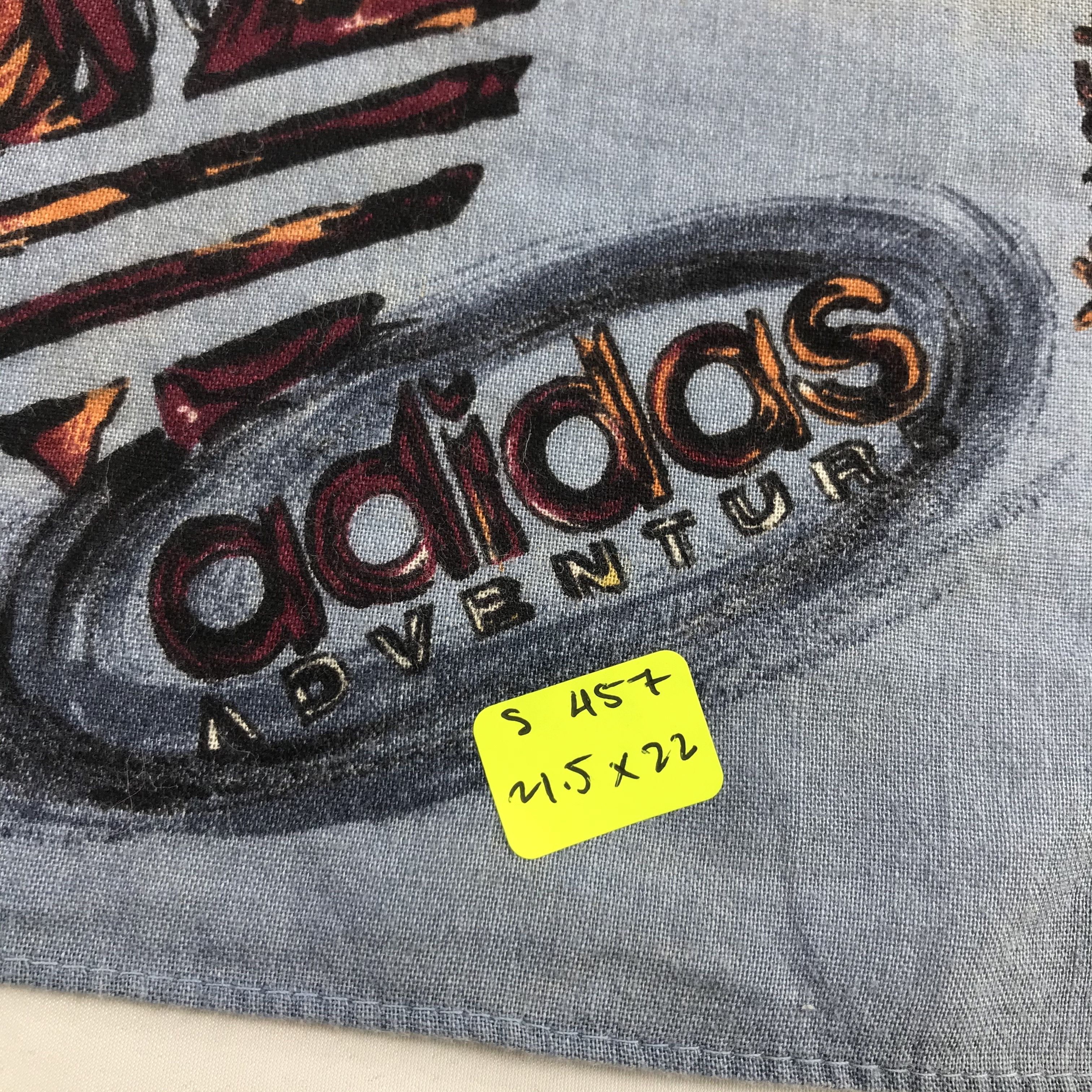 Adidas × Vintage Adidas Bandana / Handkerchief / Neckerchief - S457 Size ONE SIZE - 5 Thumbnail