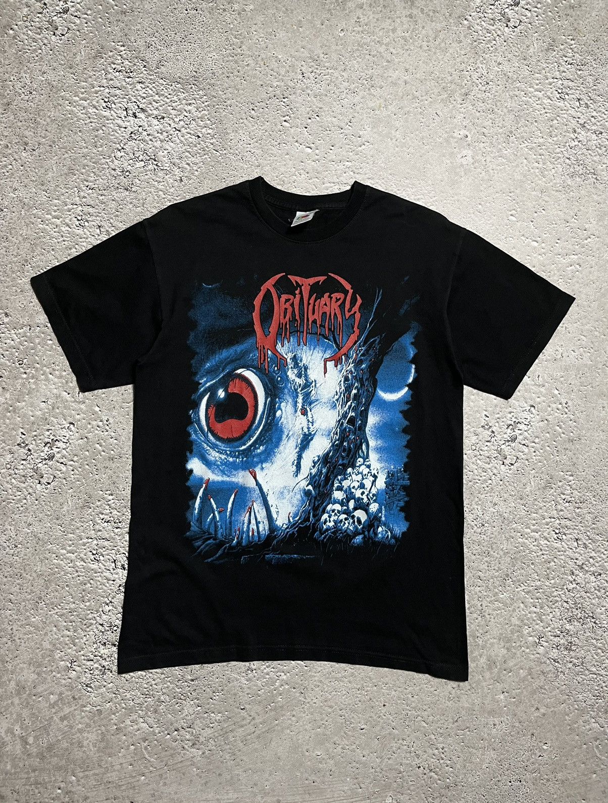 Band Tees × Vintage Vintage Obituary death metal T-shirt tee Size US S / EU 44-46 / 1 - 1 Thumbnail
