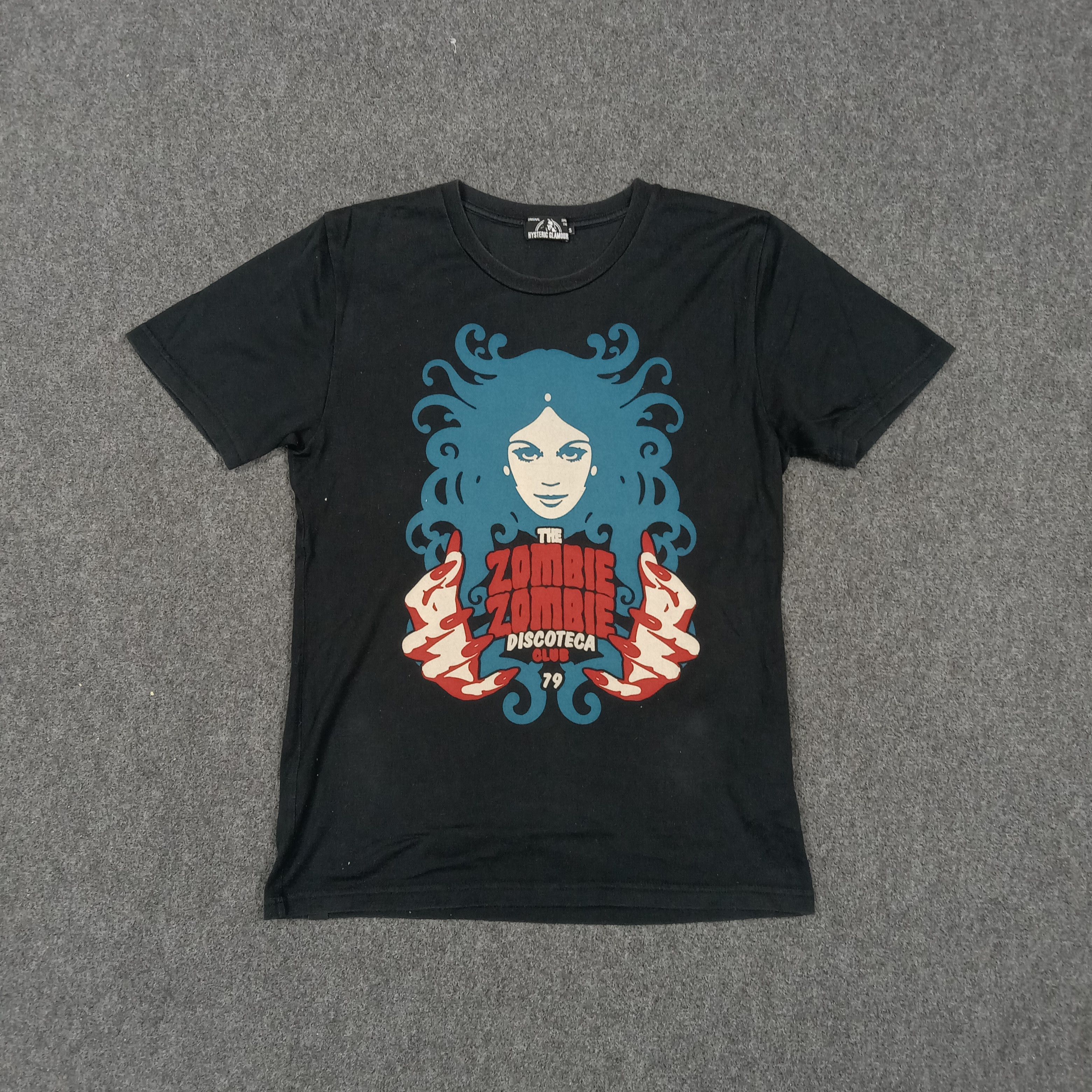 Hysteric Glamour HYSTERIC GLAMOUR Zombie Japanese Parody Tshirt C276N62 Size S / US 4 / IT 40 - 1 Thumbnail