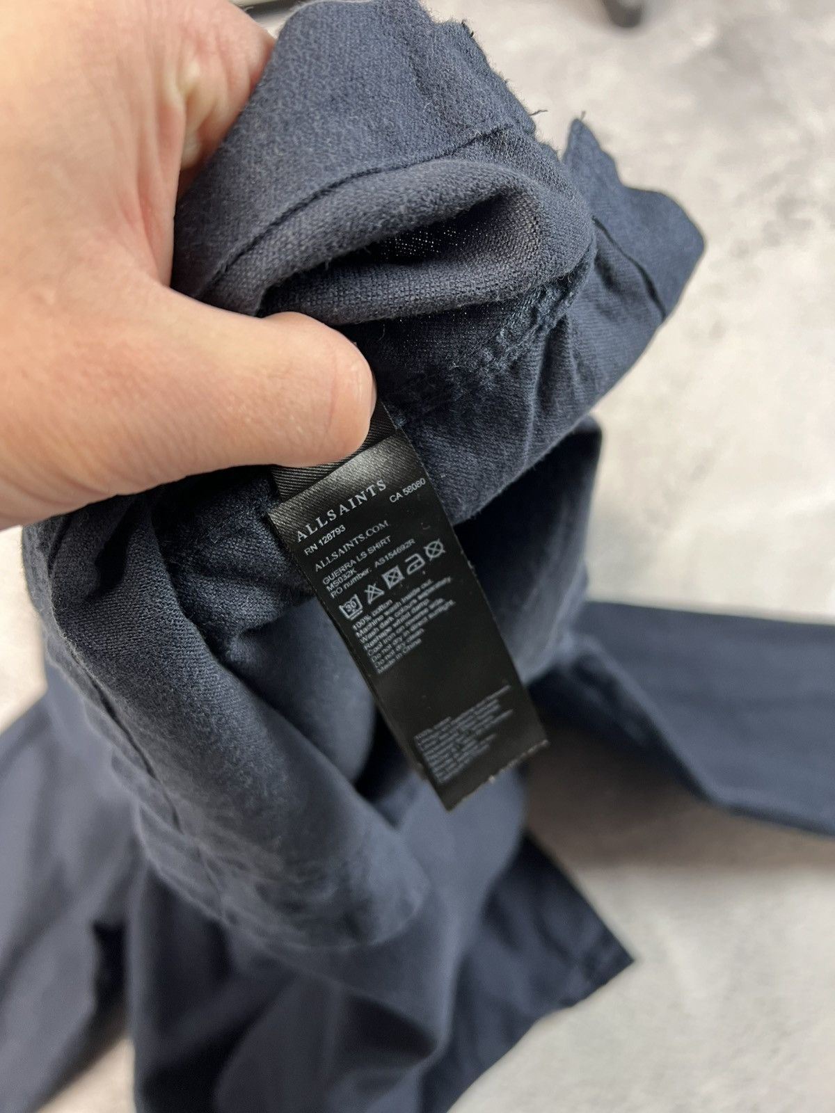 Allsaints × Japanese Brand All saints guerra LS shirt Size US XL / EU 56 / 4 - 8 Thumbnail