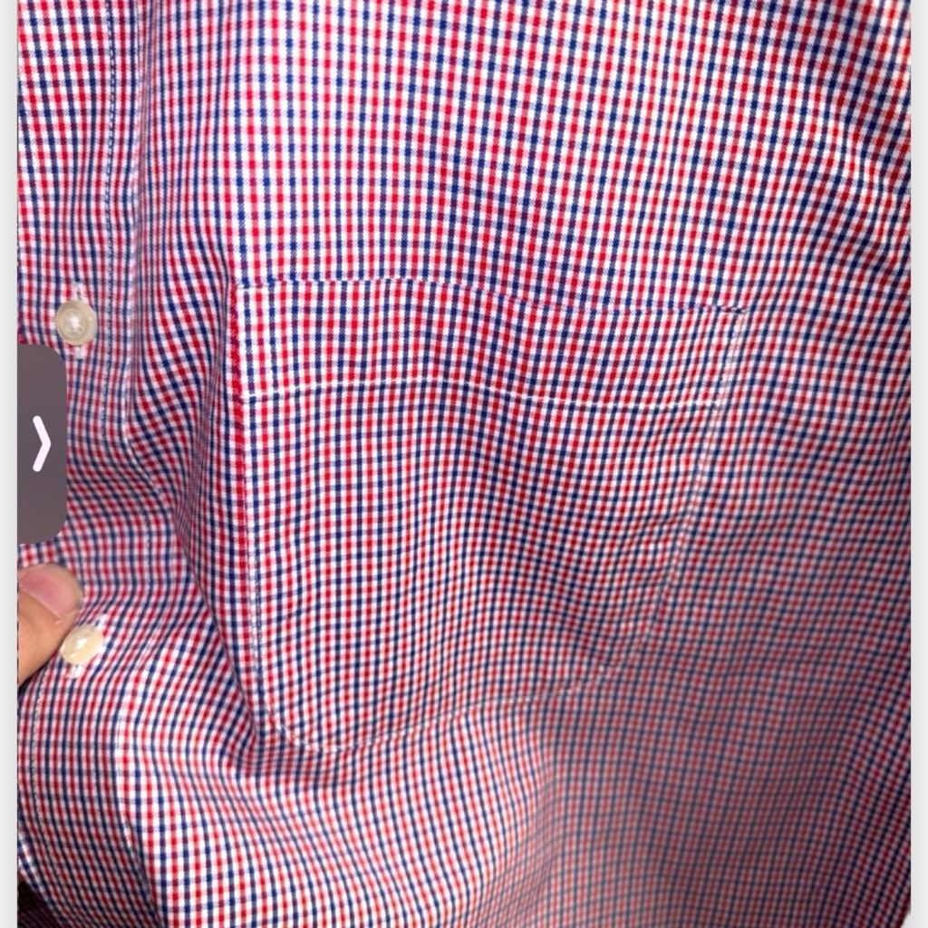 Brooks Brothers Navy & Red Brooks Brothers Regent Fit Non-Iron Dress Shirt S Size US S / EU 44-46 / 1 - 4 Thumbnail