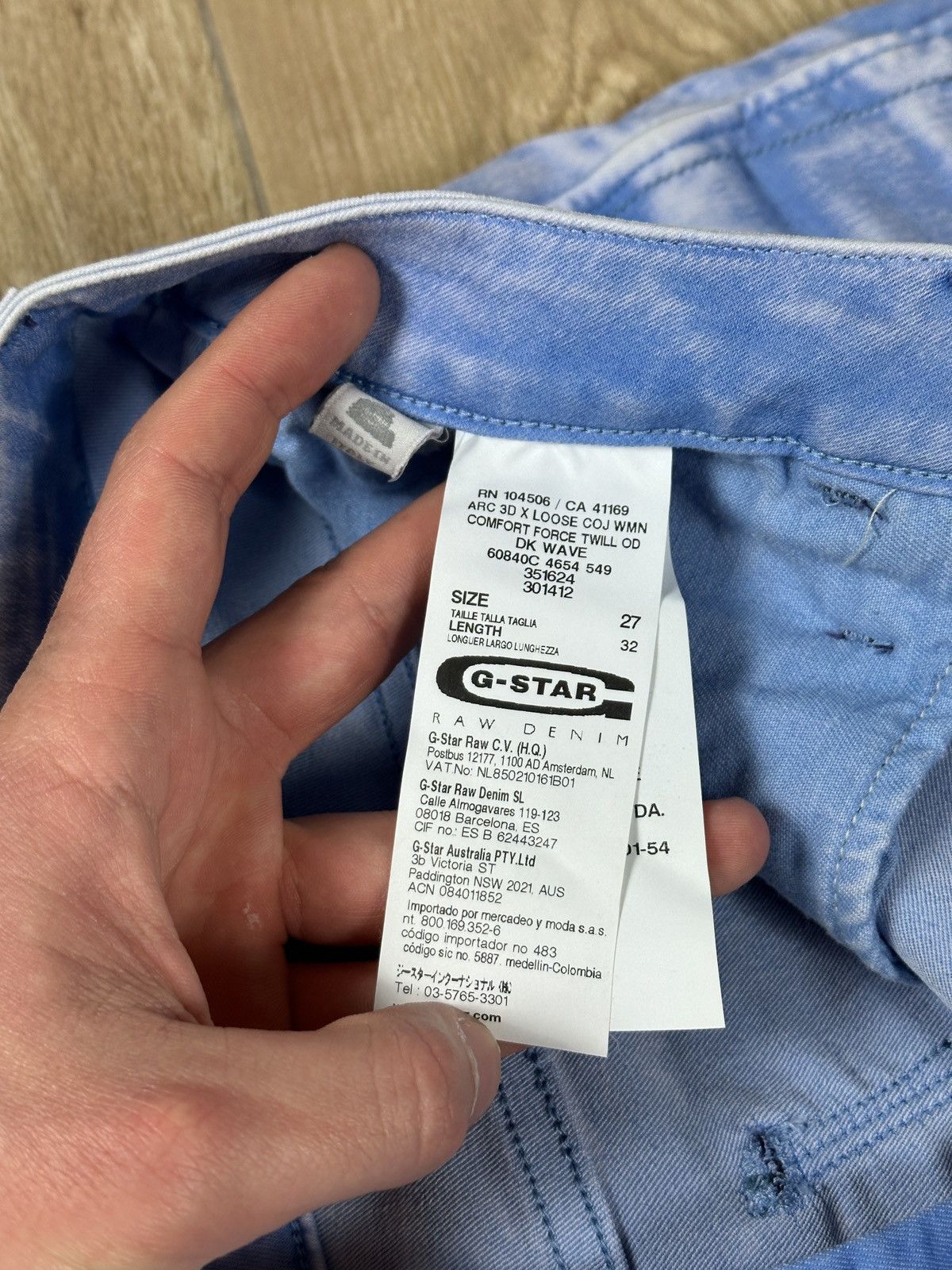 G-Star G-Star Raw Arc 3D Stretch Denim Jeans Size US 31 - 6 Thumbnail