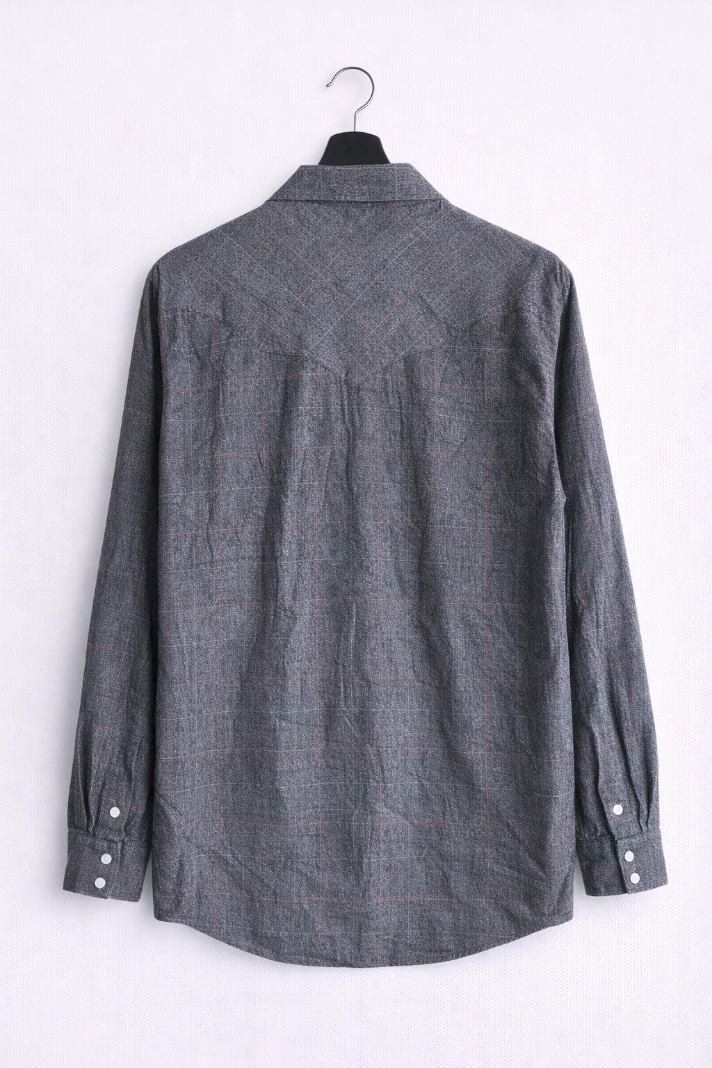 Japanese Brand Vintage MPS Japanese Cotton Check Shirt Plaid Button-Up Size US M / EU 48-50 / 2 - 2 Thumbnail
