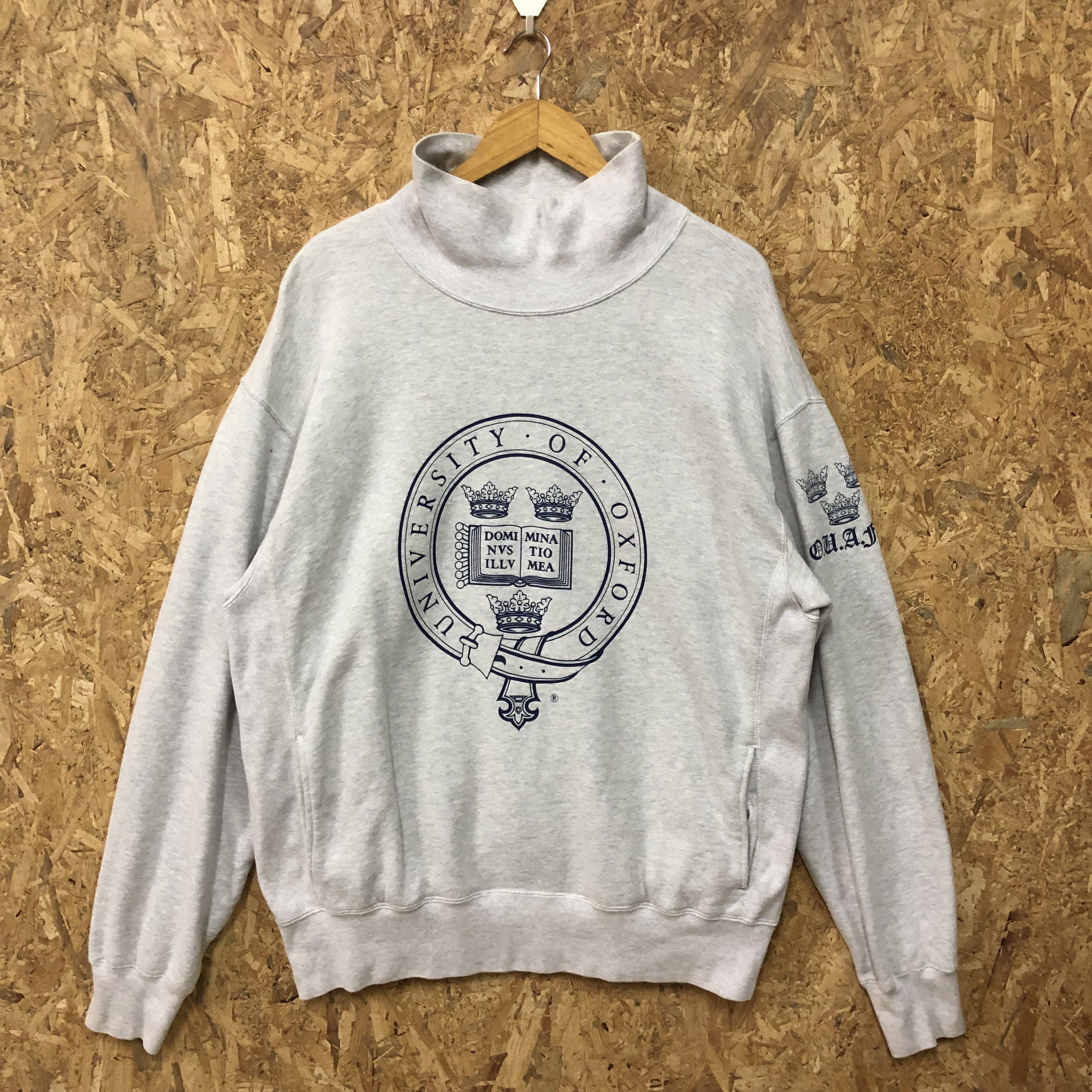 Vintage Vintage University of Oxford Sweatshirt Jumper XL Size Size US XL / EU 56 / 4 - 1 Thumbnail