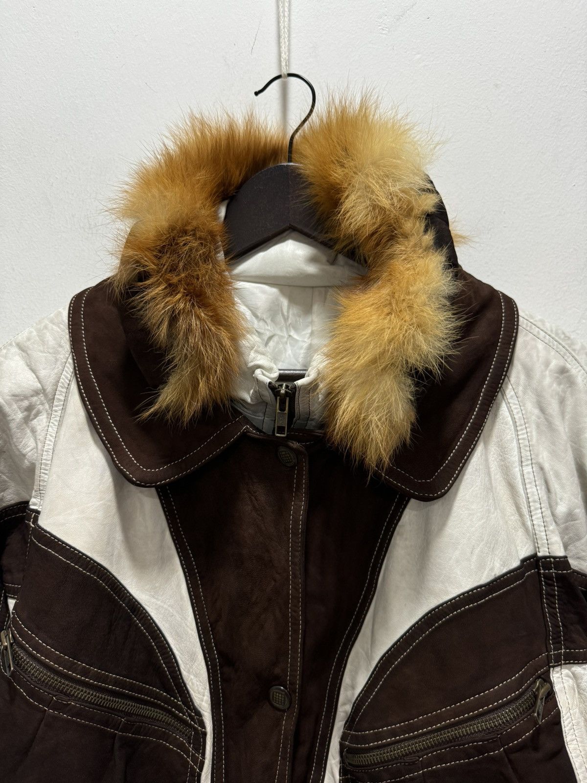Japanese Brand × Vintage JAPANESE RARE DESIGN LEATHER JACKET Size US S / EU 44-46 / 1 - 6 Thumbnail