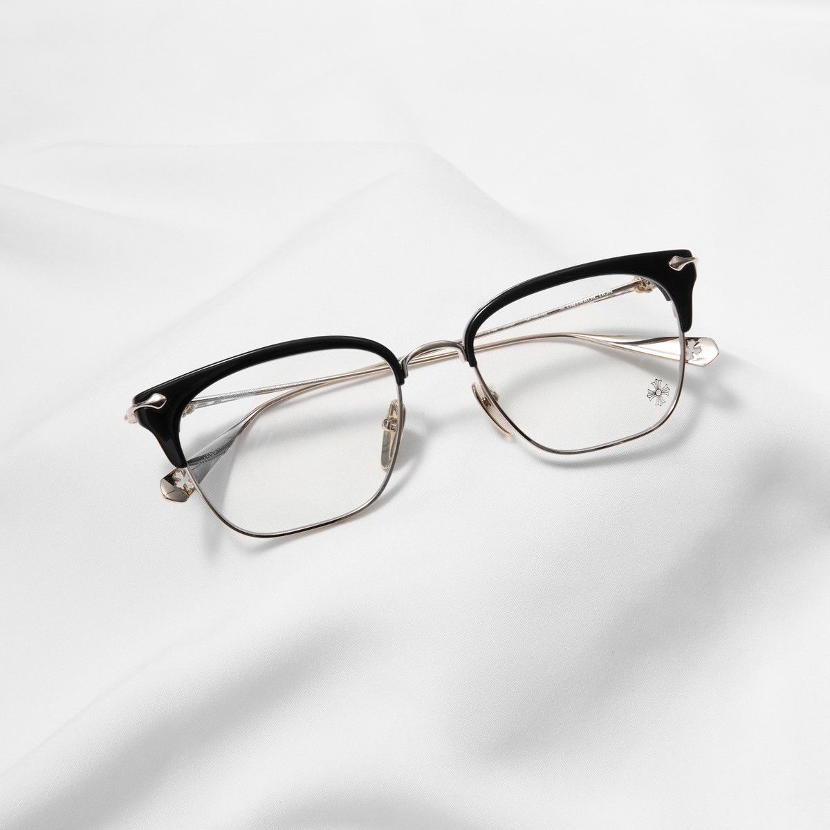 HEARTS SLUNTRADICTION CHROME スクエア 眼鏡