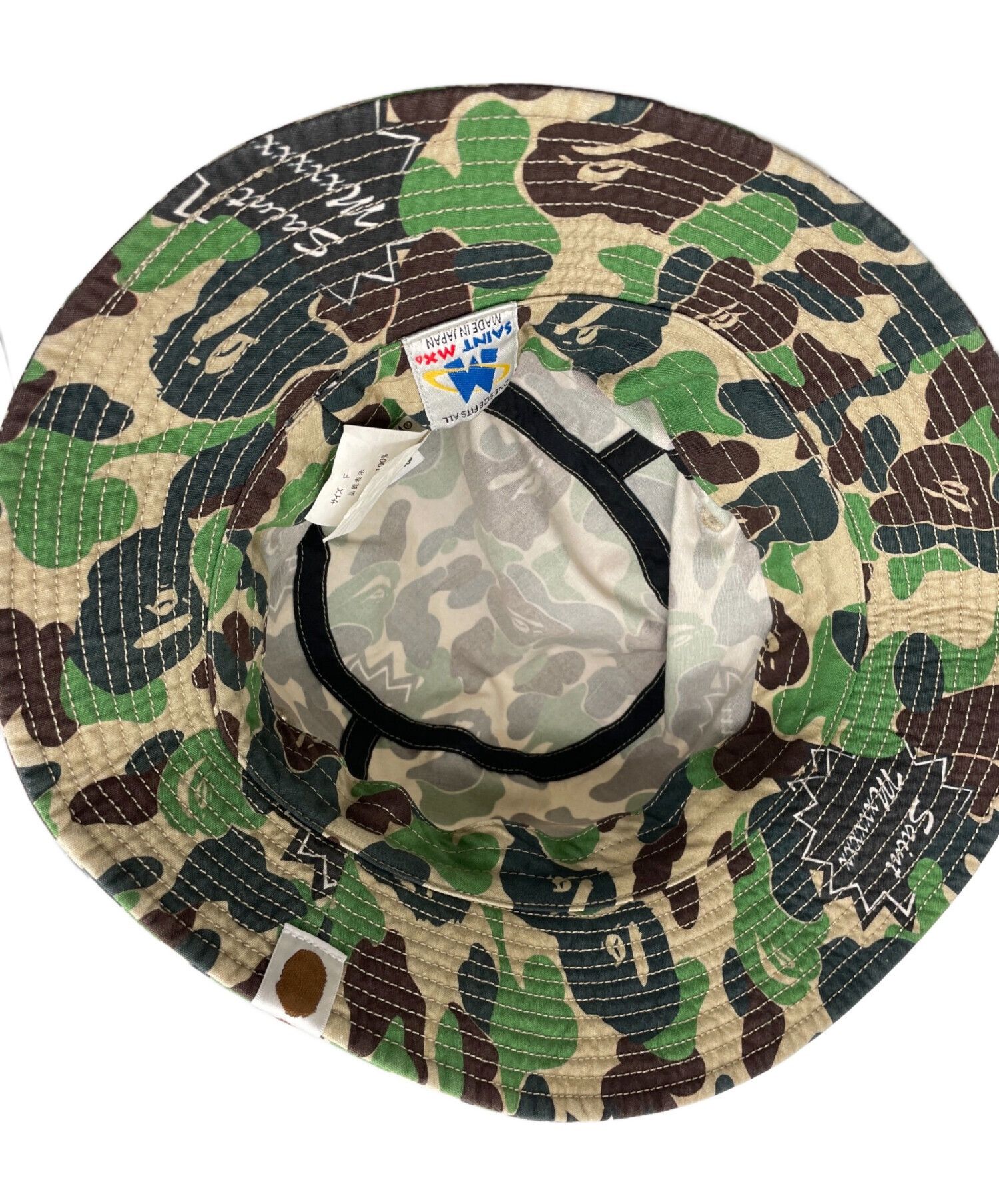 Bape × Saint Michael A BATHING APE x SAINT MICHAEL Camouflage