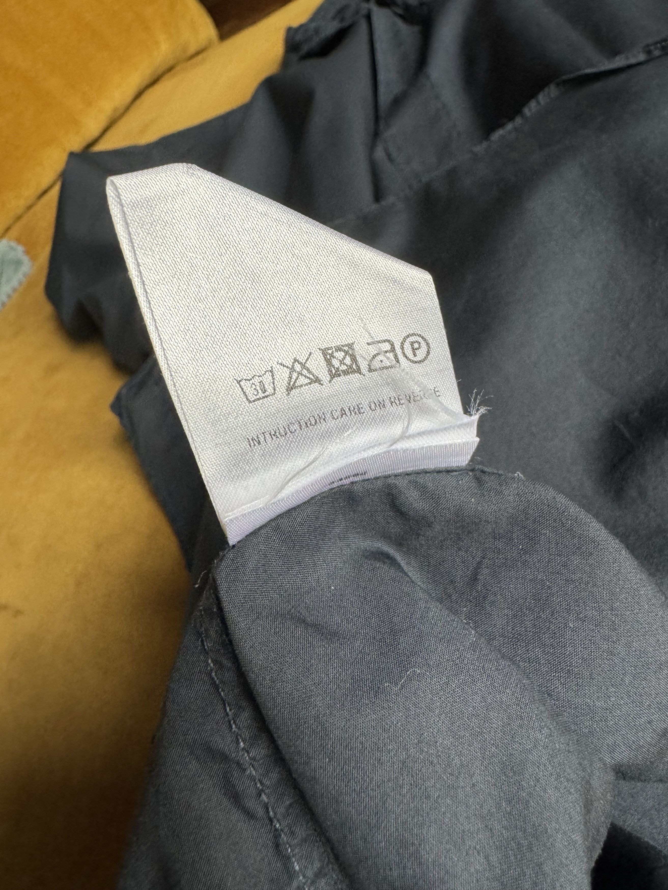 Lanvin Lanvin Shirt SIZE 38/15 Navy Size US S / EU 44-46 / 1 - 15 Thumbnail