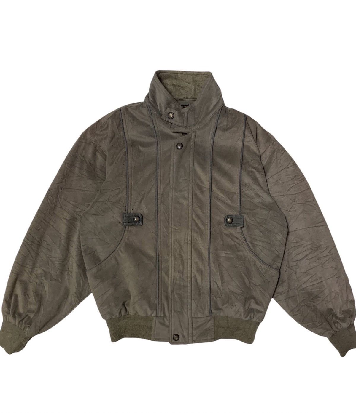 Japanese Brand × Vintage STEAL💥 VTG Gianni Valentino Bomber Jacket Size US M / EU 48-50 / 2 - 3 Thumbnail