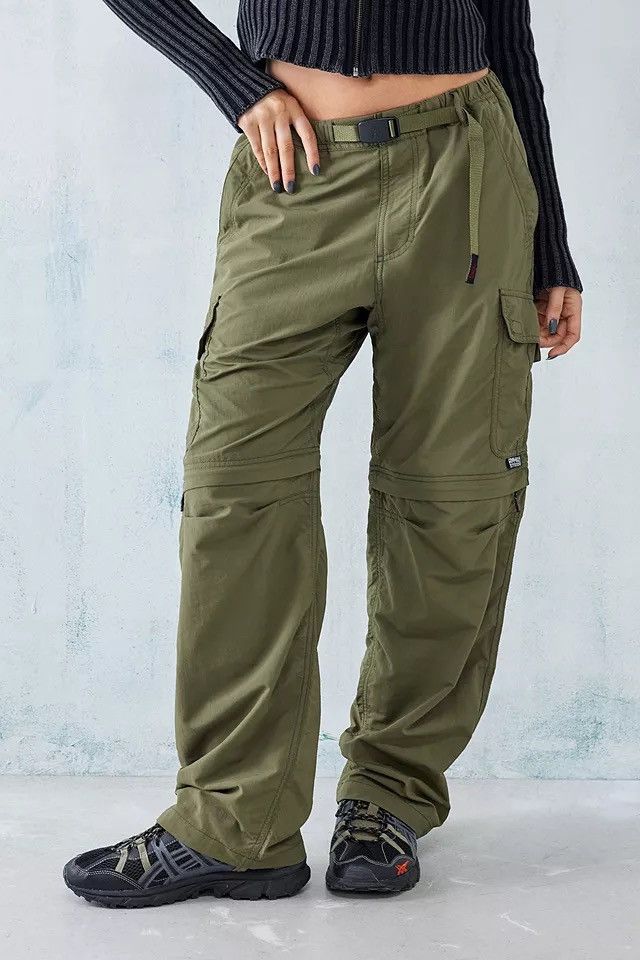 Gramicci Gramicci cargo zip-off pants in olive/sage Size US 30 / EU 46 - 1 Thumbnail
