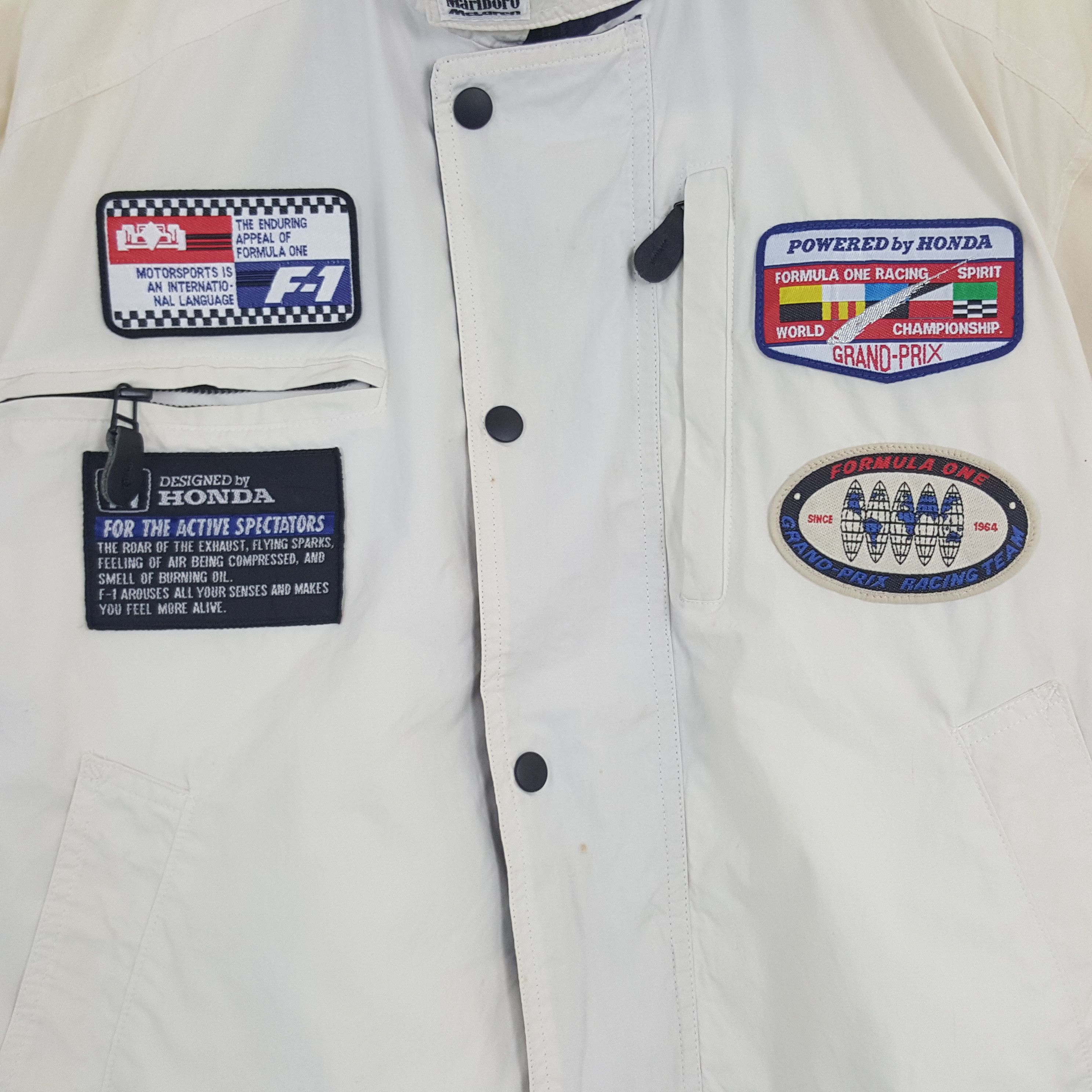 Honda Vintage Honda F1 Racing Team Bomber Jacket Size US M / EU 48-50 / 2 - 2 Thumbnail