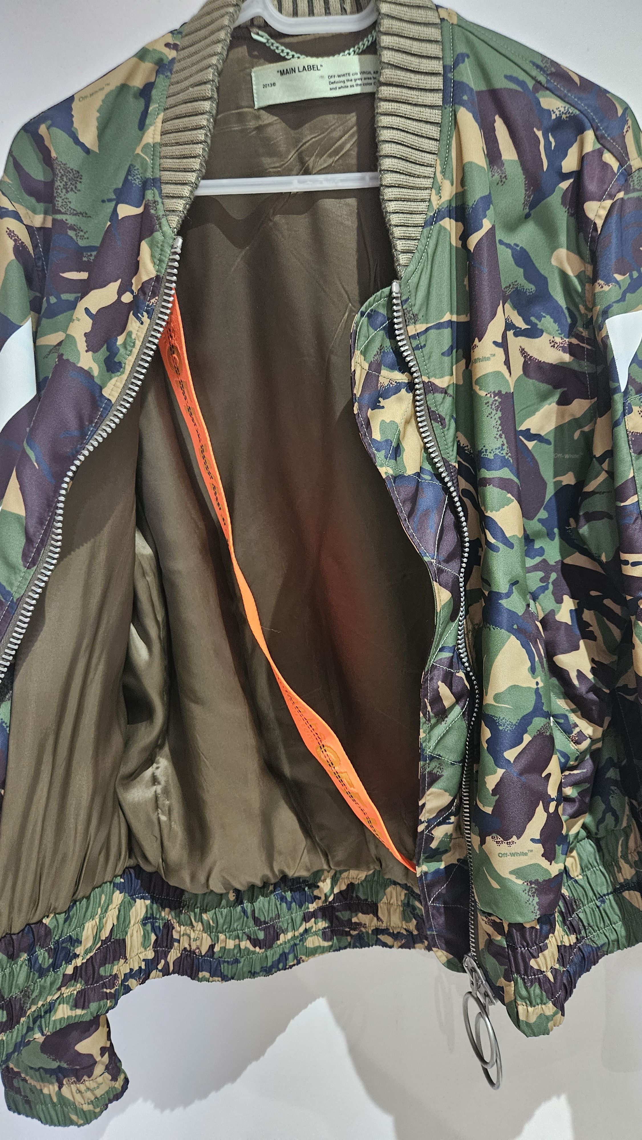 Off-White Off-White Camo Bomber Jacket 2018 Large Size US L / EU 52-54 / 3 - 7 Thumbnail