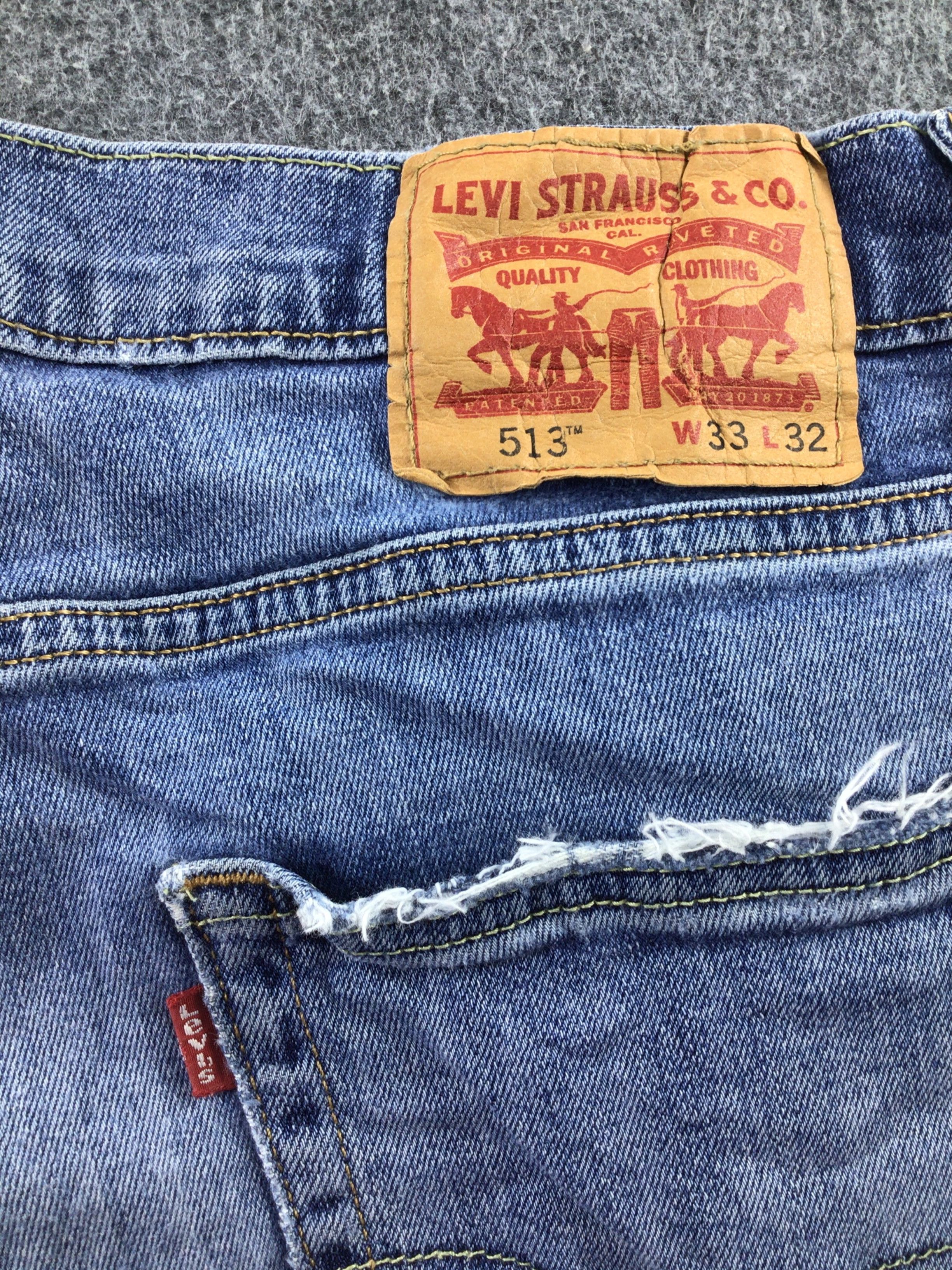 Levi's × Vintage Vintage Levis 513 Jeans-JM276 Size US 33 - 6 Thumbnail