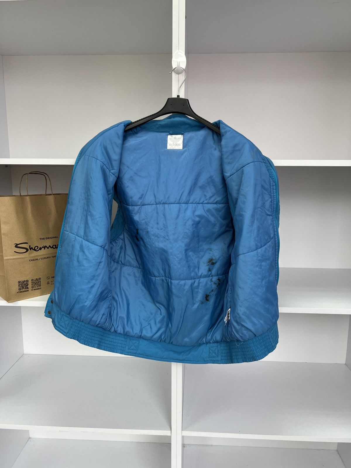 Adidas × Designer × Vintage Vintage 90’s Adidas Nylon Vest Size US XS / EU 42 / 0 - 10 Thumbnail