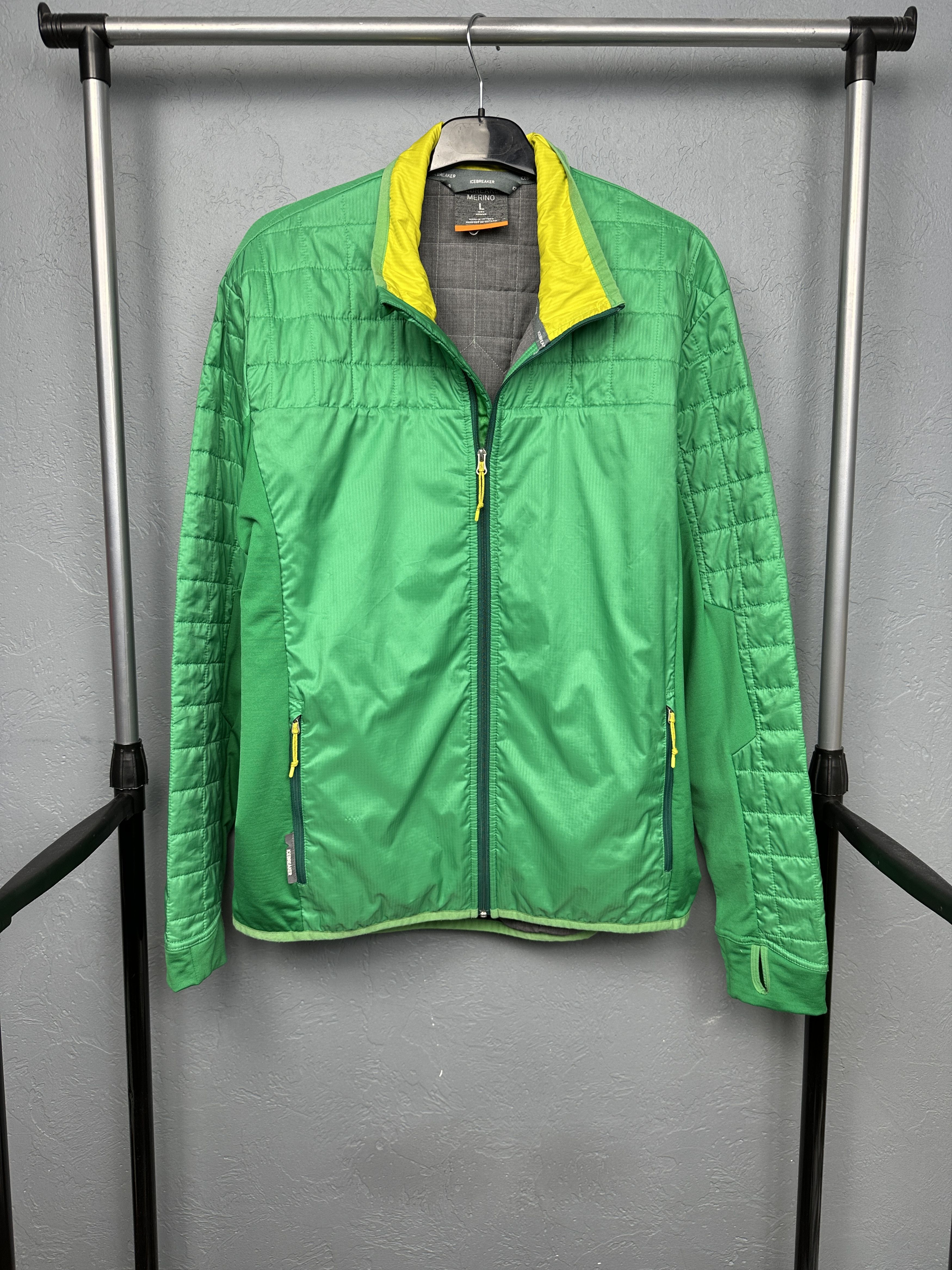 Icebreaker Icebreaker Merino Mens Quilted Jacket Size US L / EU 52-54 / 3 - 1 Thumbnail