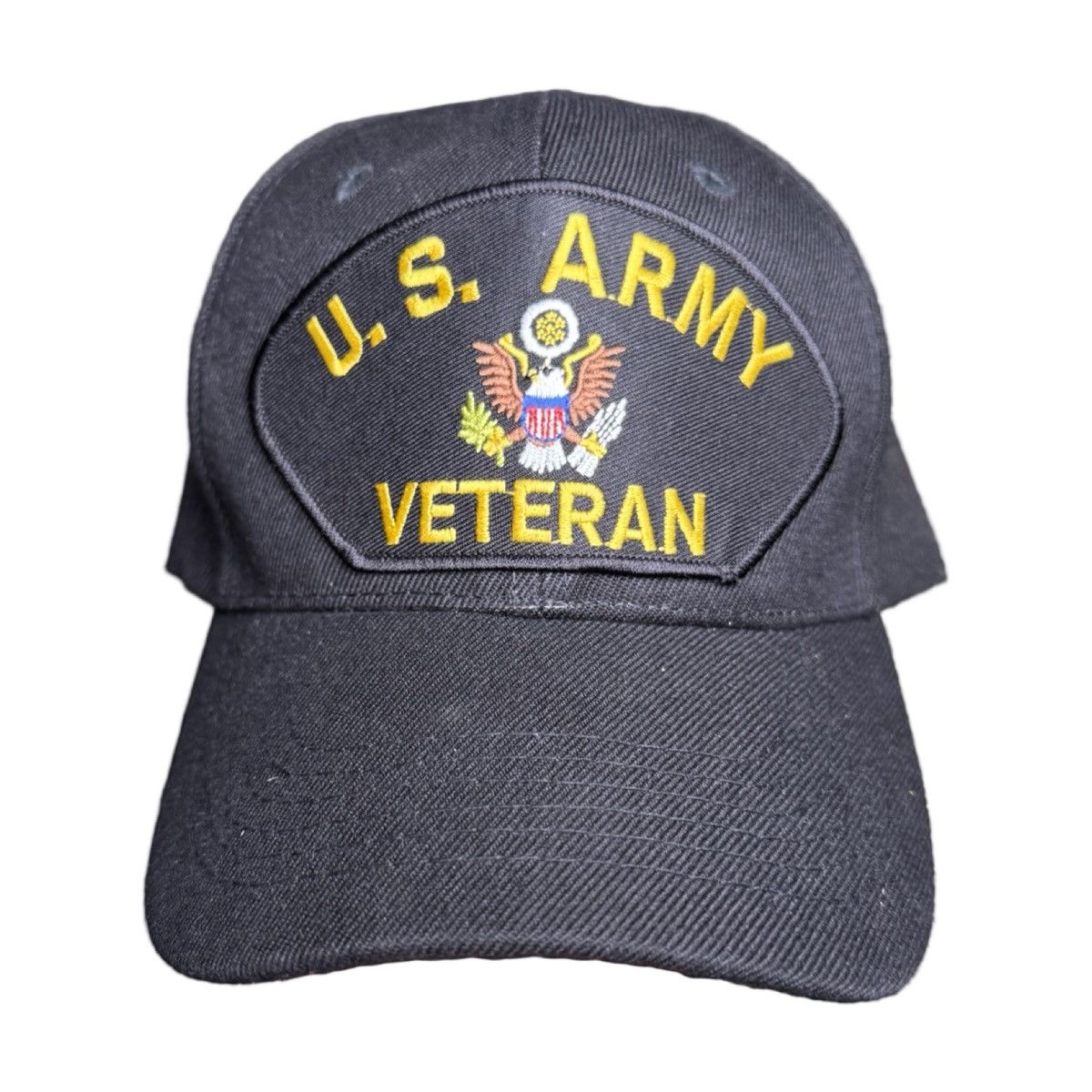 Vintage US Air Force Veteran Patch Hat Cap Snapback USA Size ONE SIZE - 1 Thumbnail