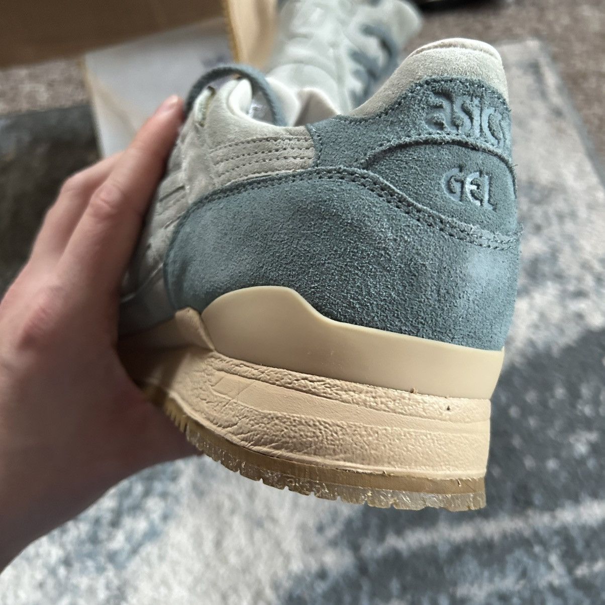 Saint Alfred H33LK-8016 2013 asics GEL LYTE iii OLiVE BiRCH LAKE MiCHiGAN Size US 9 / EU 42 - 6 Thumbnail