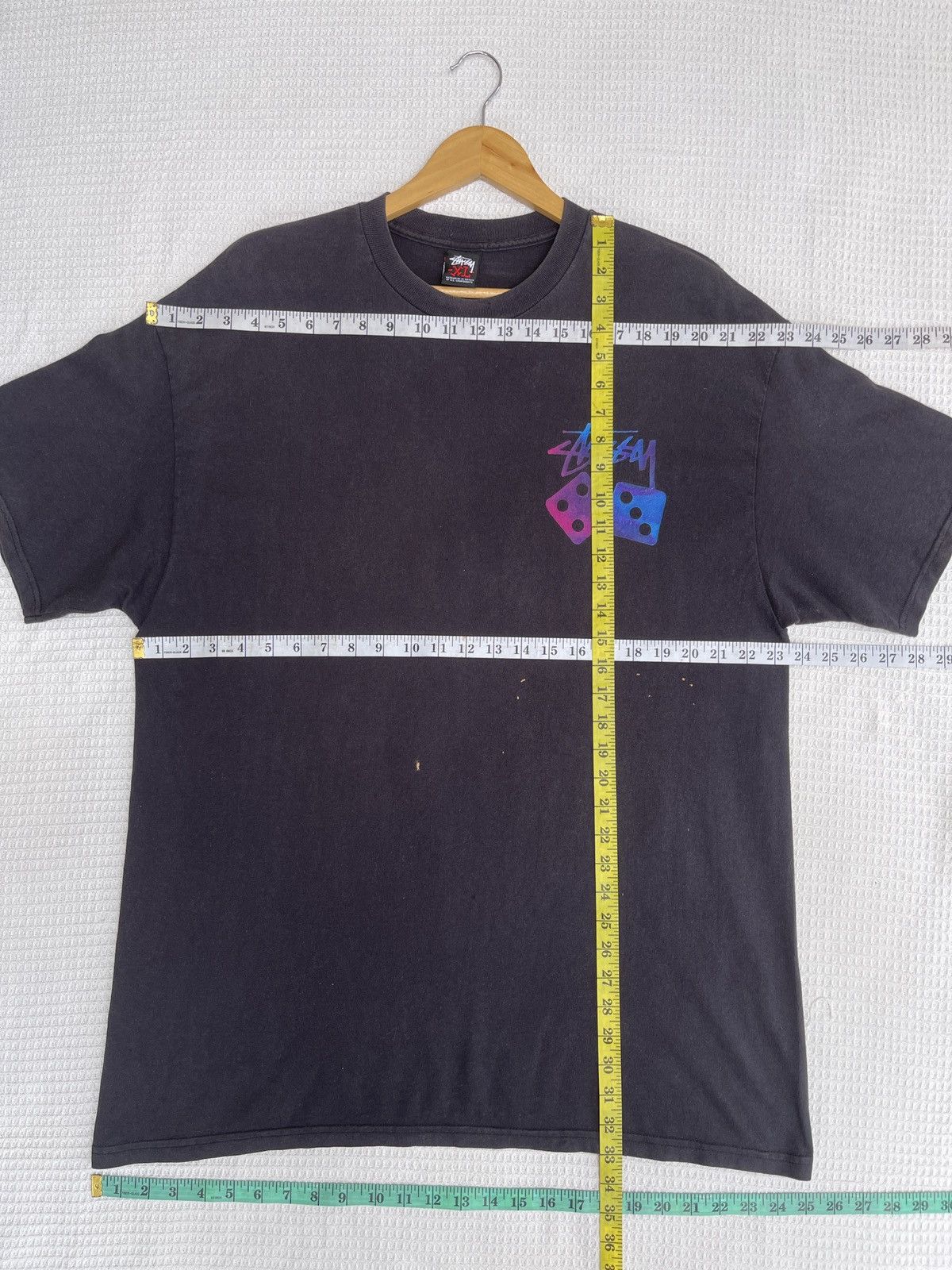 Stussy Rarest🔥Vintage Stussy Dice New York T-Shirt Size US XL / EU 56 / 4 - 11 Thumbnail