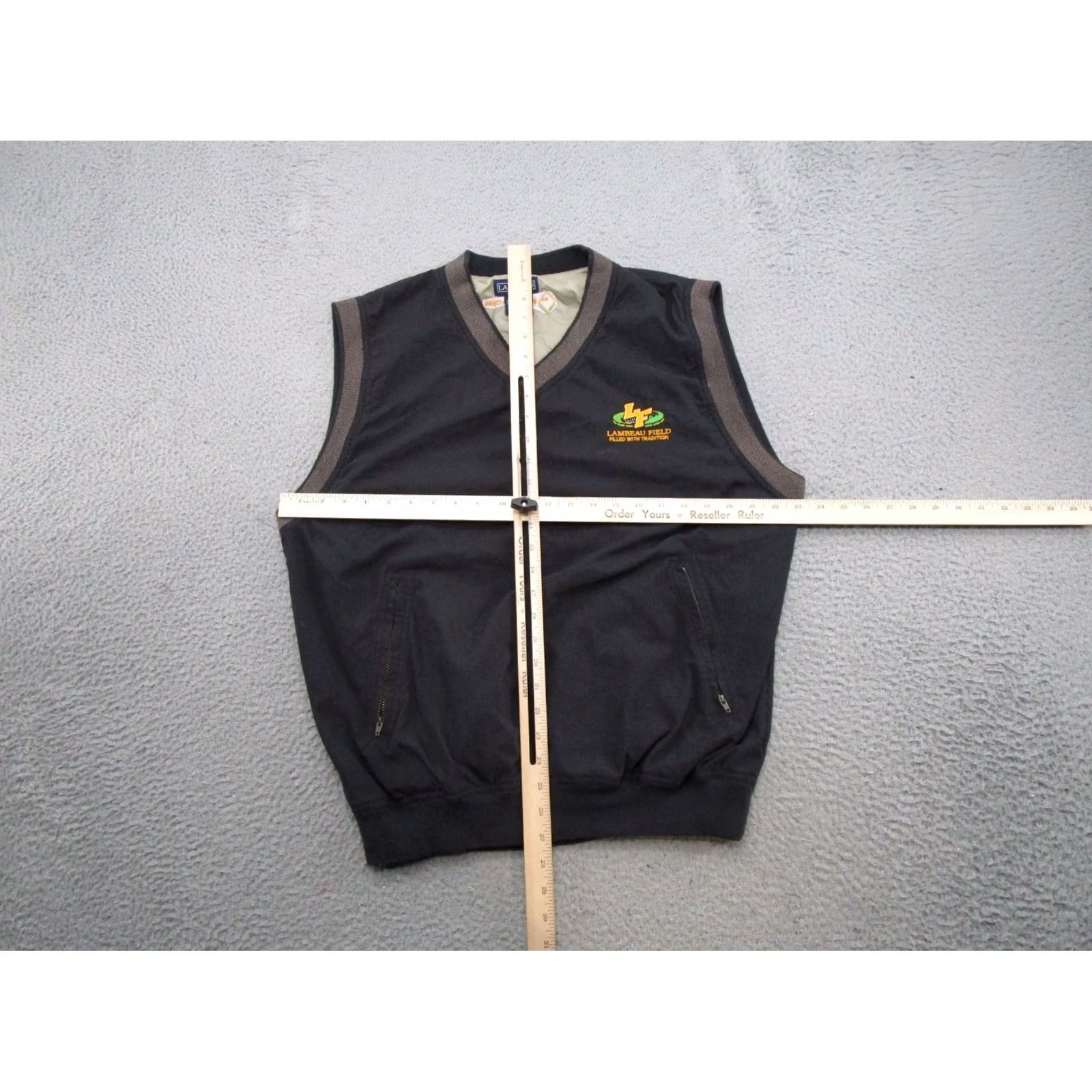 NFL Lambeau Field Tradition LaLovin Vest Mens Size M Black NFL Lambeau Field Tradition LaLovin Vest Mens M Black NFL Size US M / EU 48-50 / 2 - 4 Thumbnail