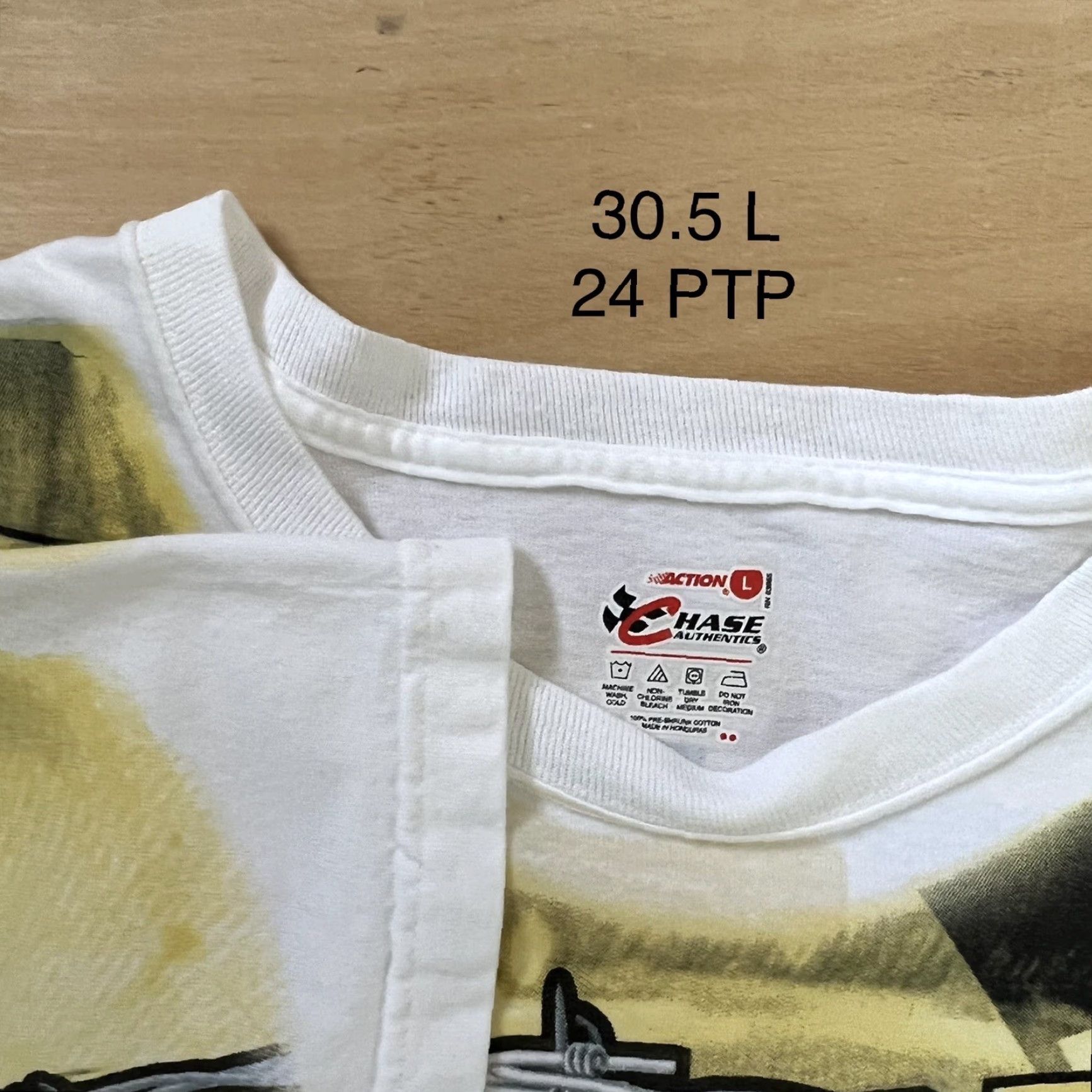 NASCAR Vintage Nascar RadioShack 500 Shirt L White Nascar Shirt Mens 90s Cars USA Print Tee Size US L / EU 52-54 / 3 - 5 Thumbnail